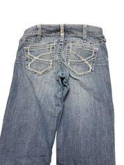 Y2K BOOTCUT WOMEN LOW WAIST JEANS (602)