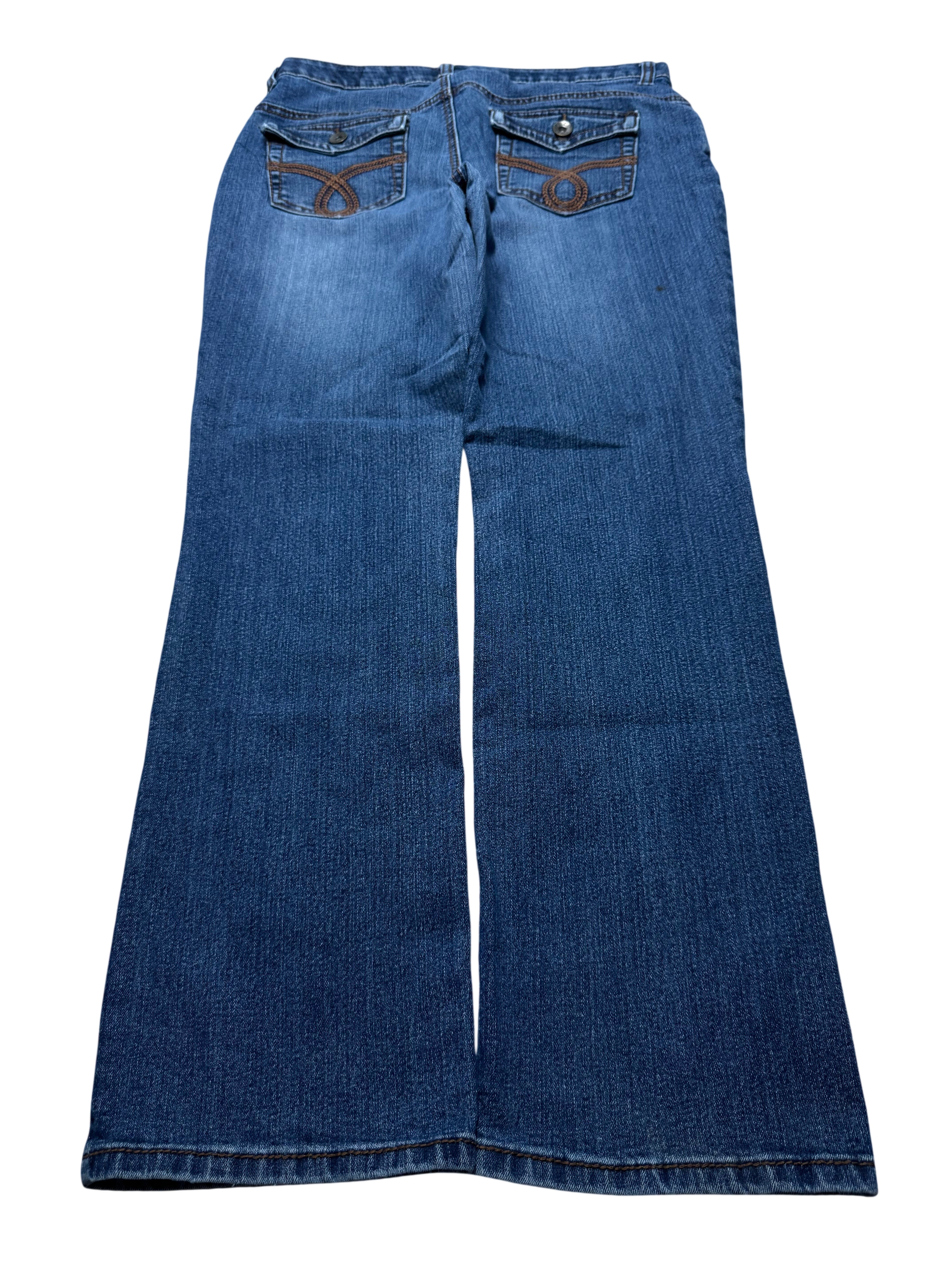 Y2K BOOTCUT WOMEN LOW WAIST JEANS (603)