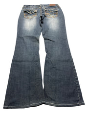 Y2K BOOTCUT WOMEN LOW WAIST JEANS (604)