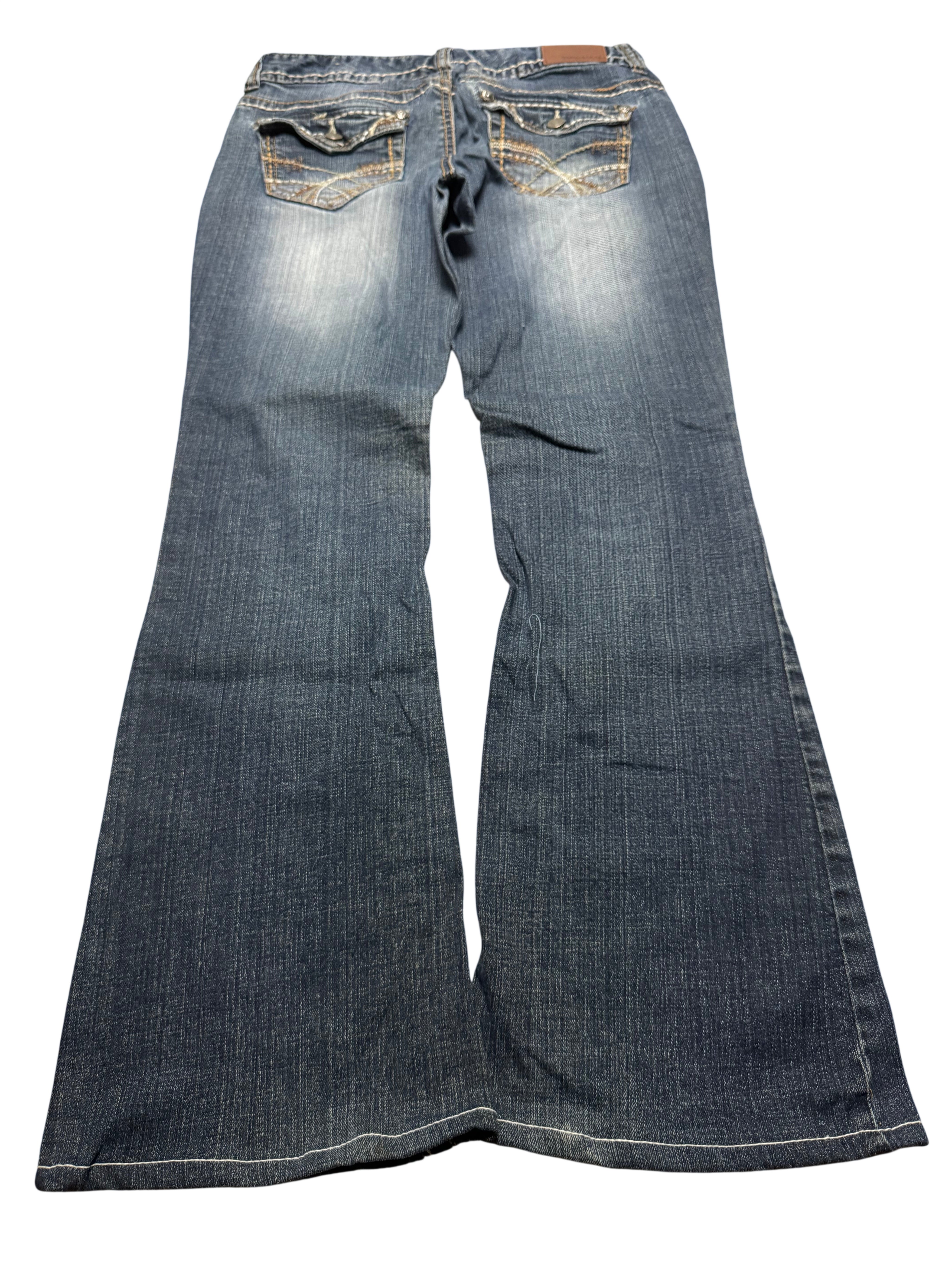 Y2K BOOTCUT WOMEN LOW WAIST JEANS (604)