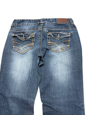 Y2K BOOTCUT WOMEN LOW WAIST JEANS (604)