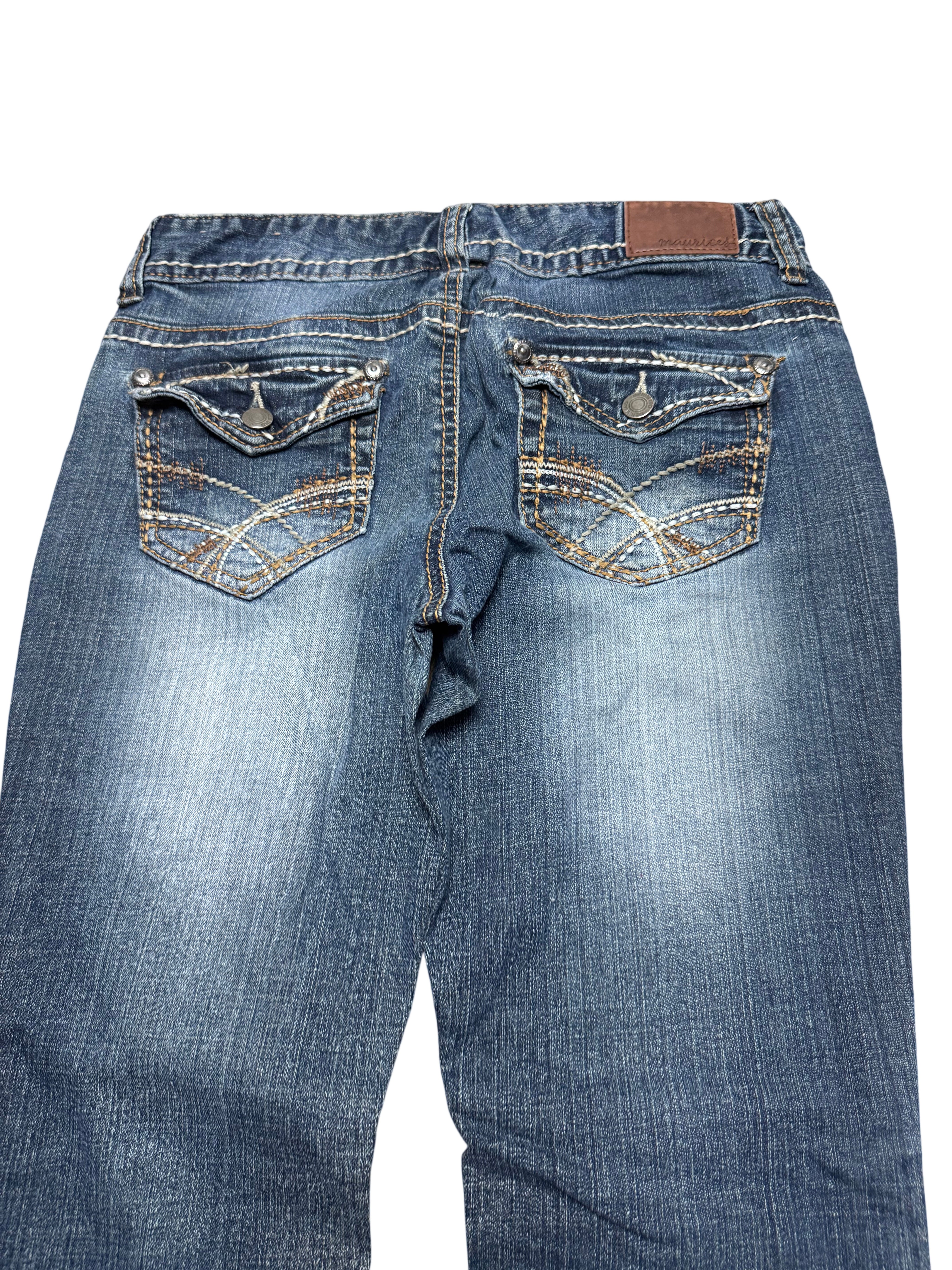 Y2K BOOTCUT WOMEN LOW WAIST JEANS (604)