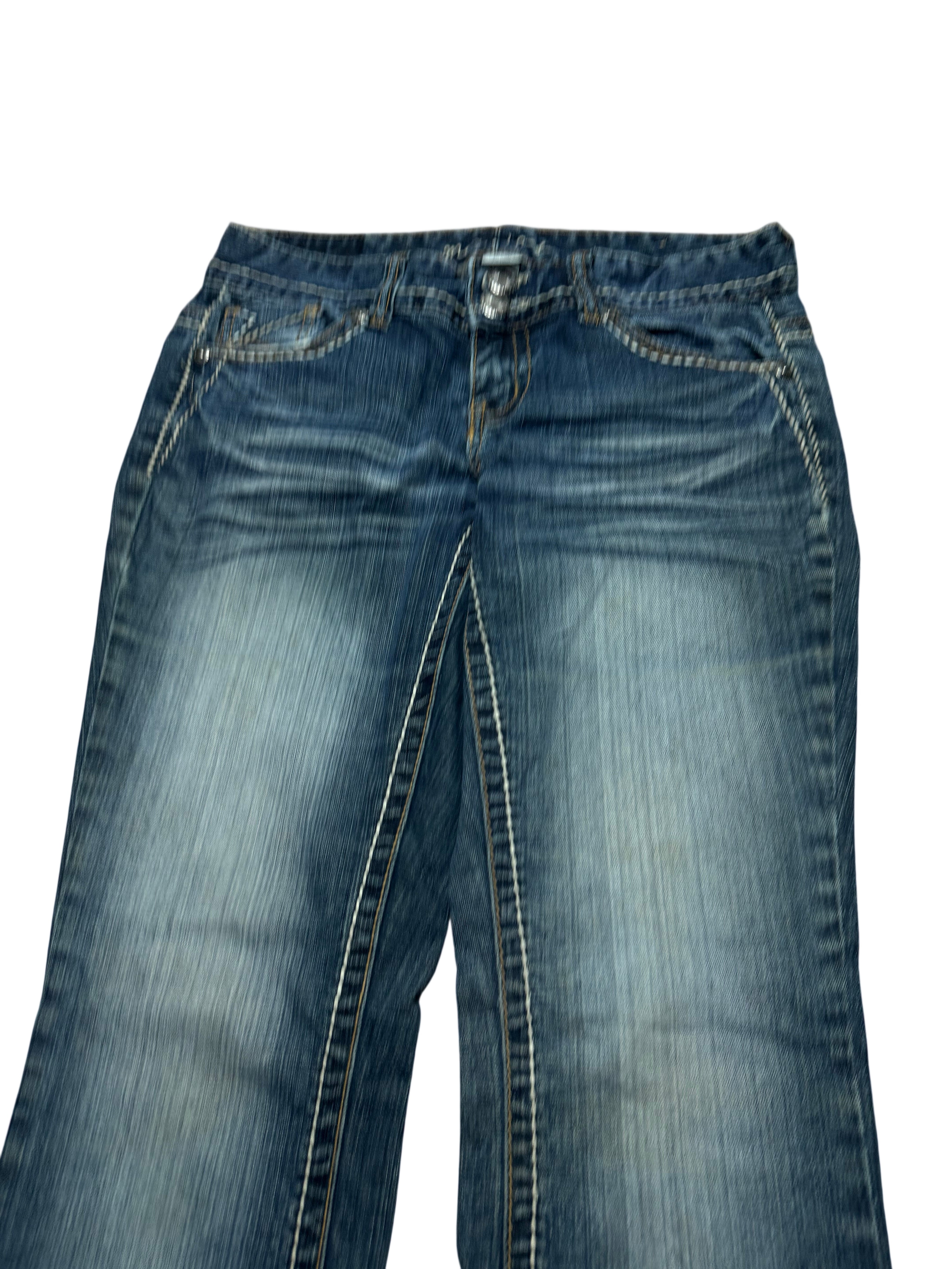 Y2K BOOTCUT WOMEN LOW WAIST JEANS (604)