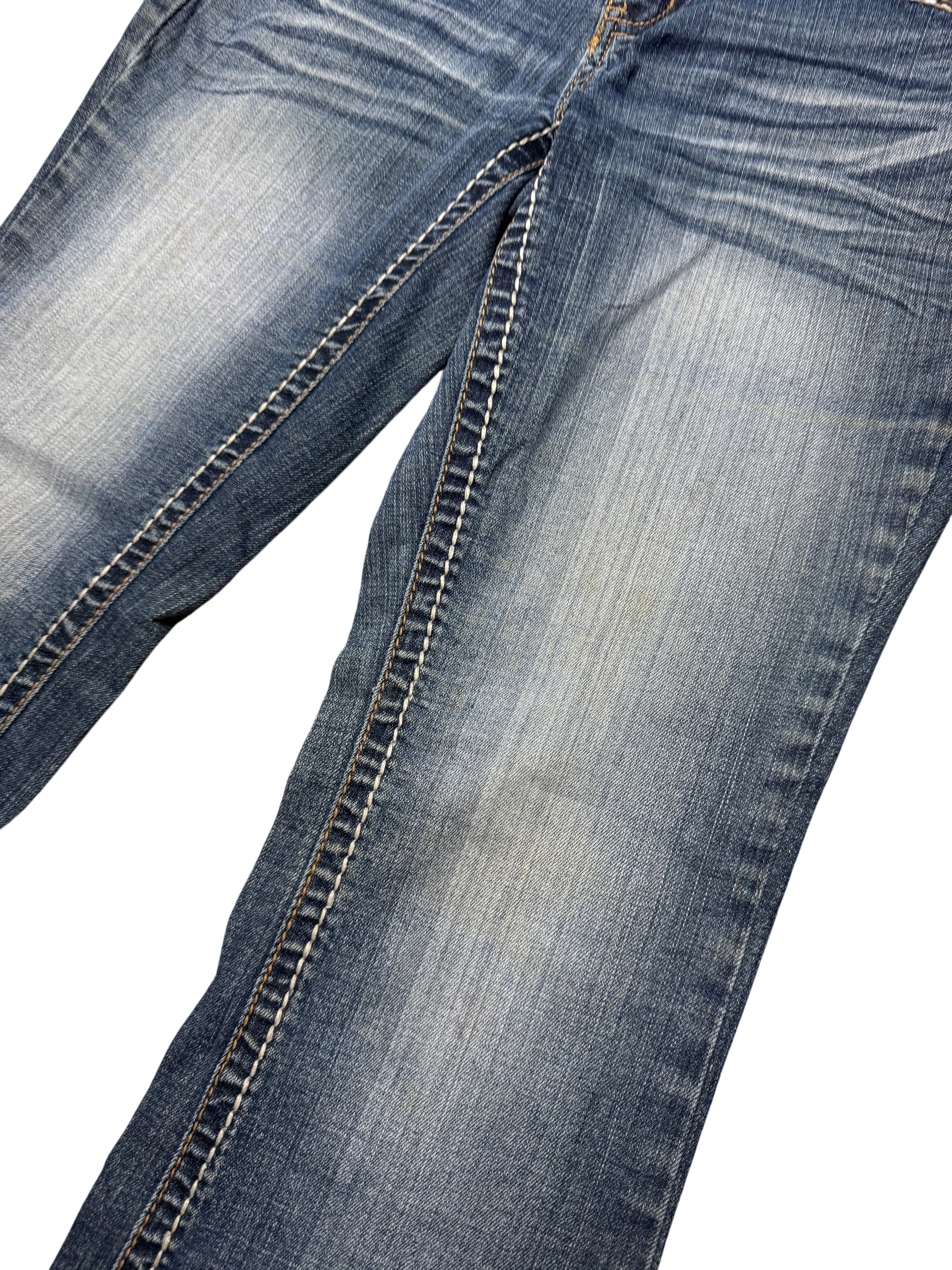 Y2K BOOTCUT WOMEN LOW WAIST JEANS (604)