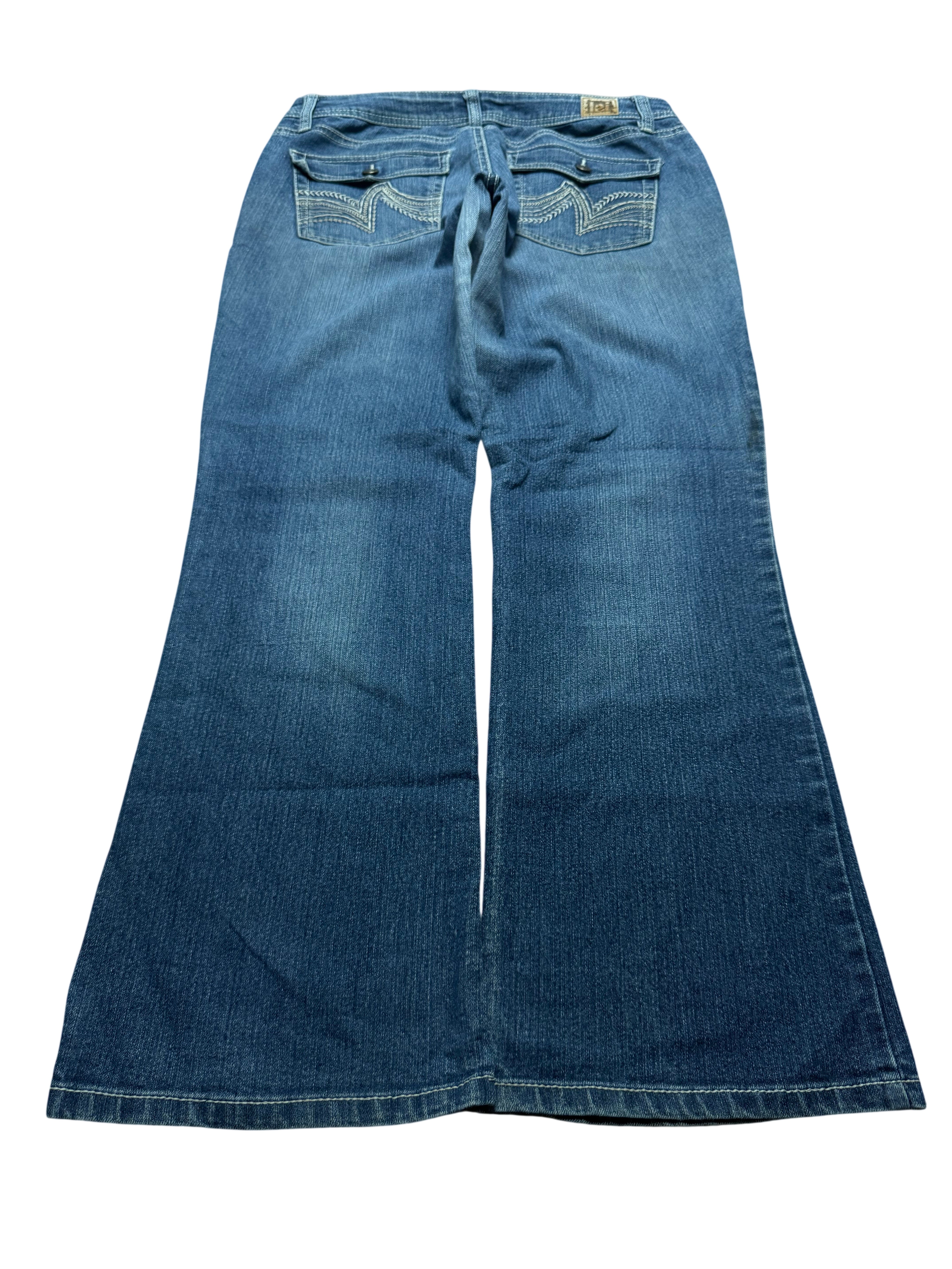 Y2K BOOTCUT WOMEN LOW WAIST JEANS (605)