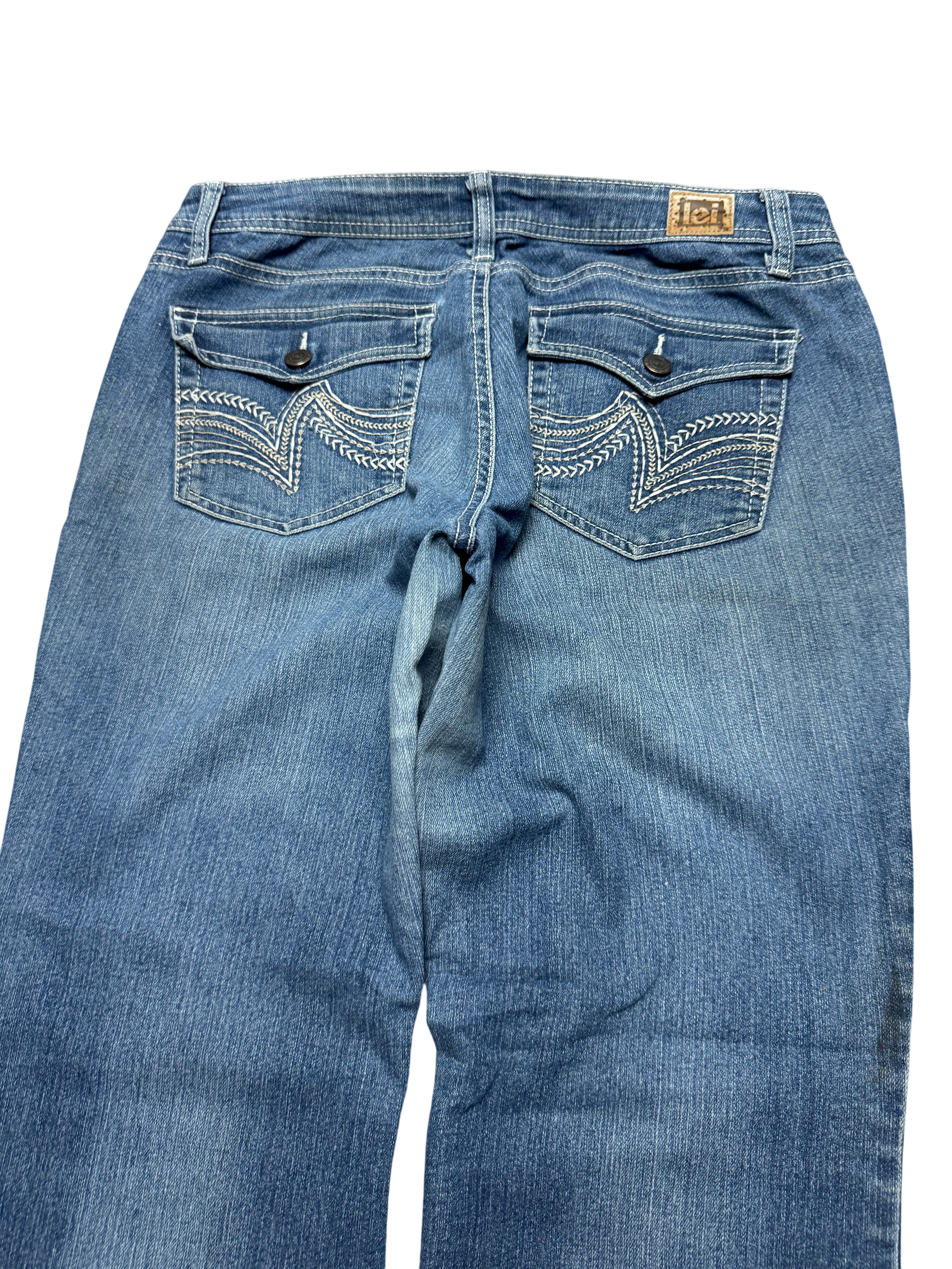 Y2K BOOTCUT WOMEN LOW WAIST JEANS (605)