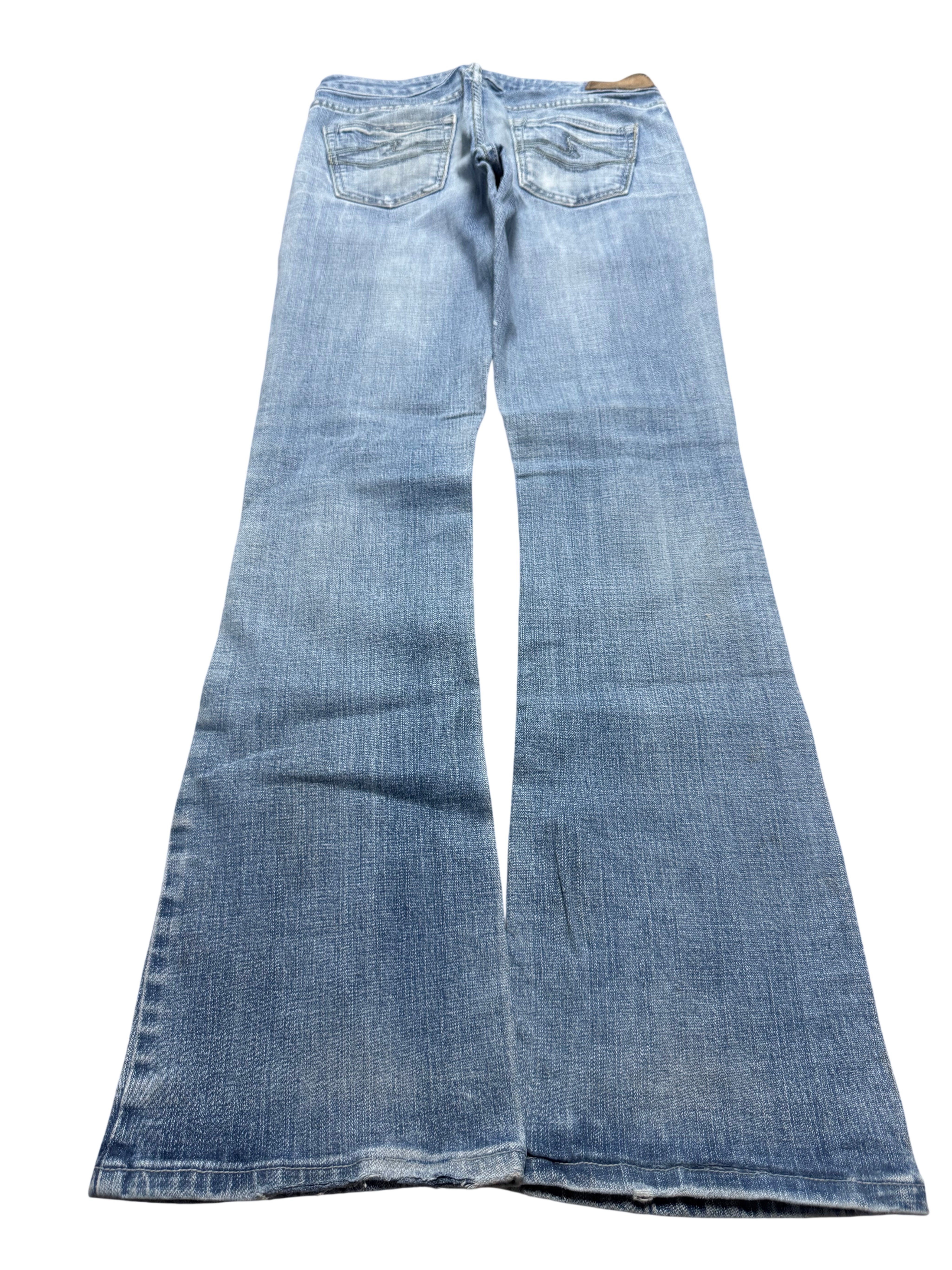 Y2K BOOTCUT WOMEN LOW WAIST JEANS (607)