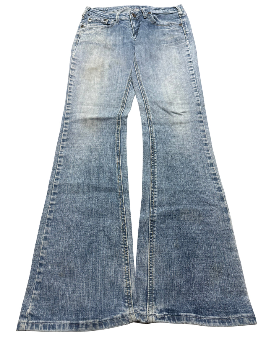 Y2K BOOTCUT WOMEN LOW WAIST JEANS (607)