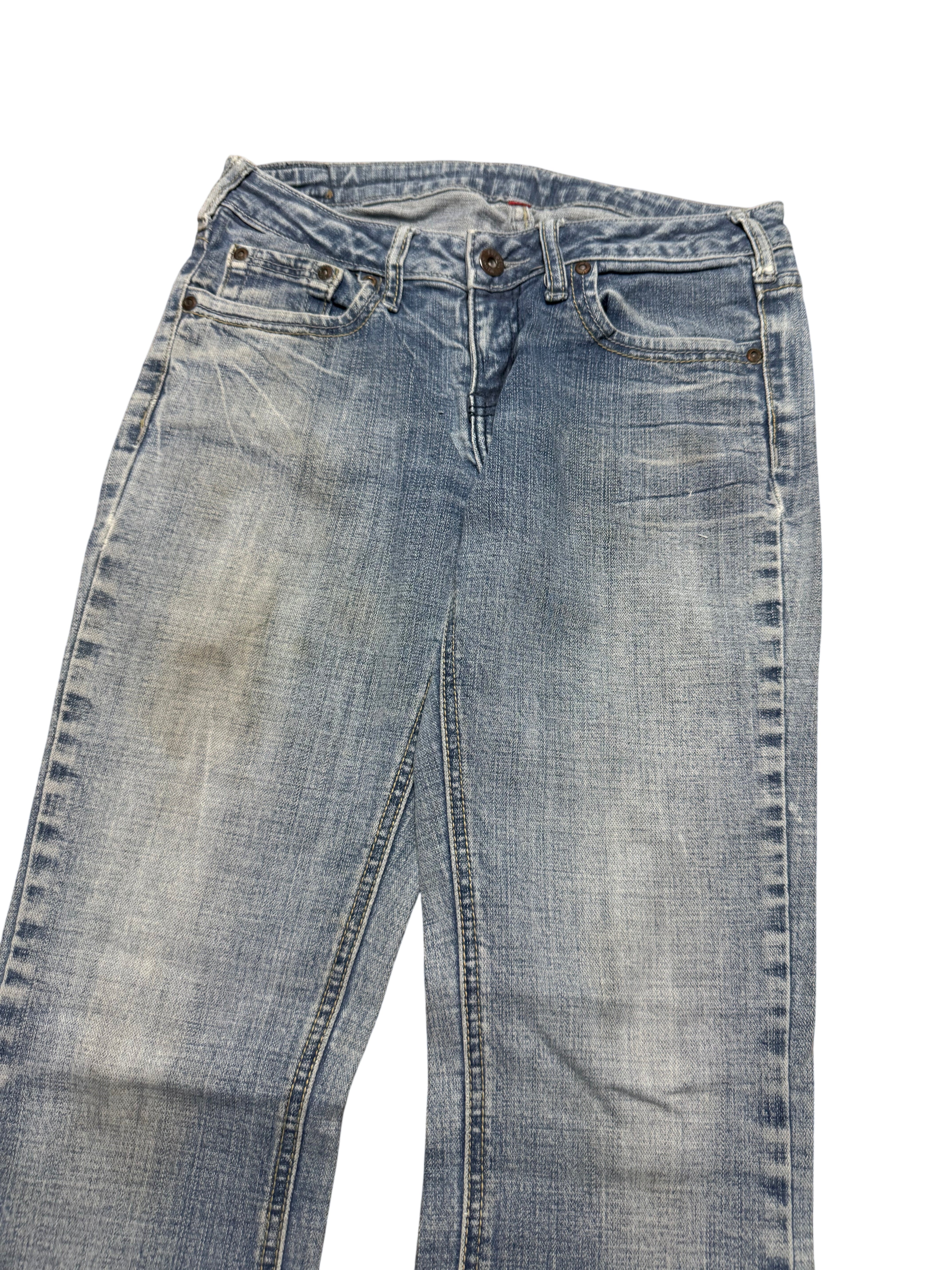 Y2K BOOTCUT WOMEN LOW WAIST JEANS (607)