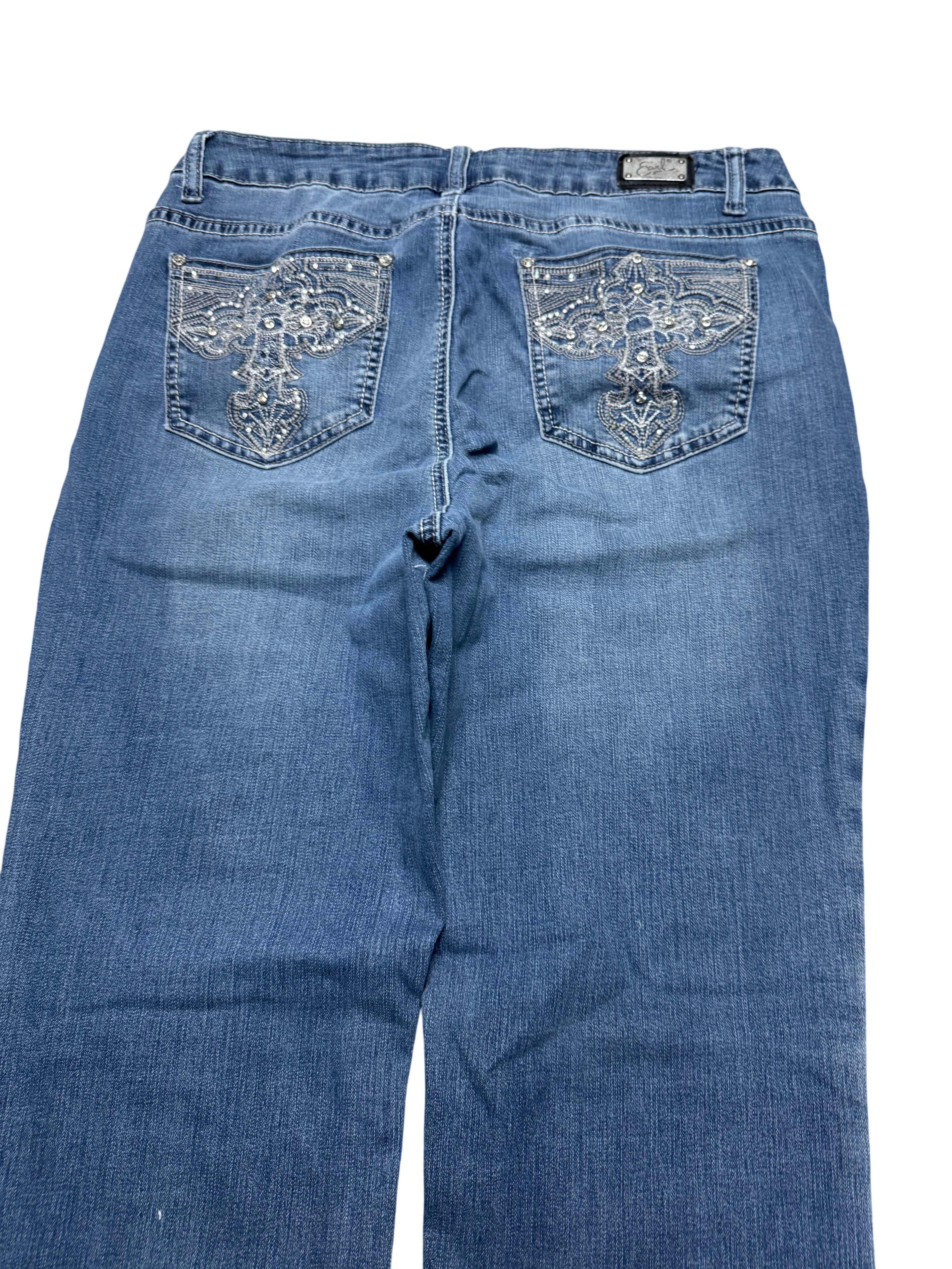 Y2K BOOTCUT WOMEN LOW WAIST JEANS (561)