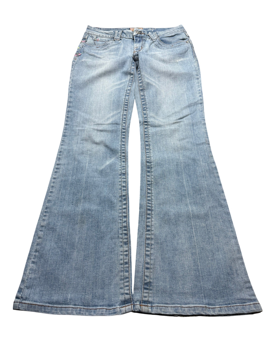 Y2K BOOTCUT WOMEN LOW WAIST JEANS (562)