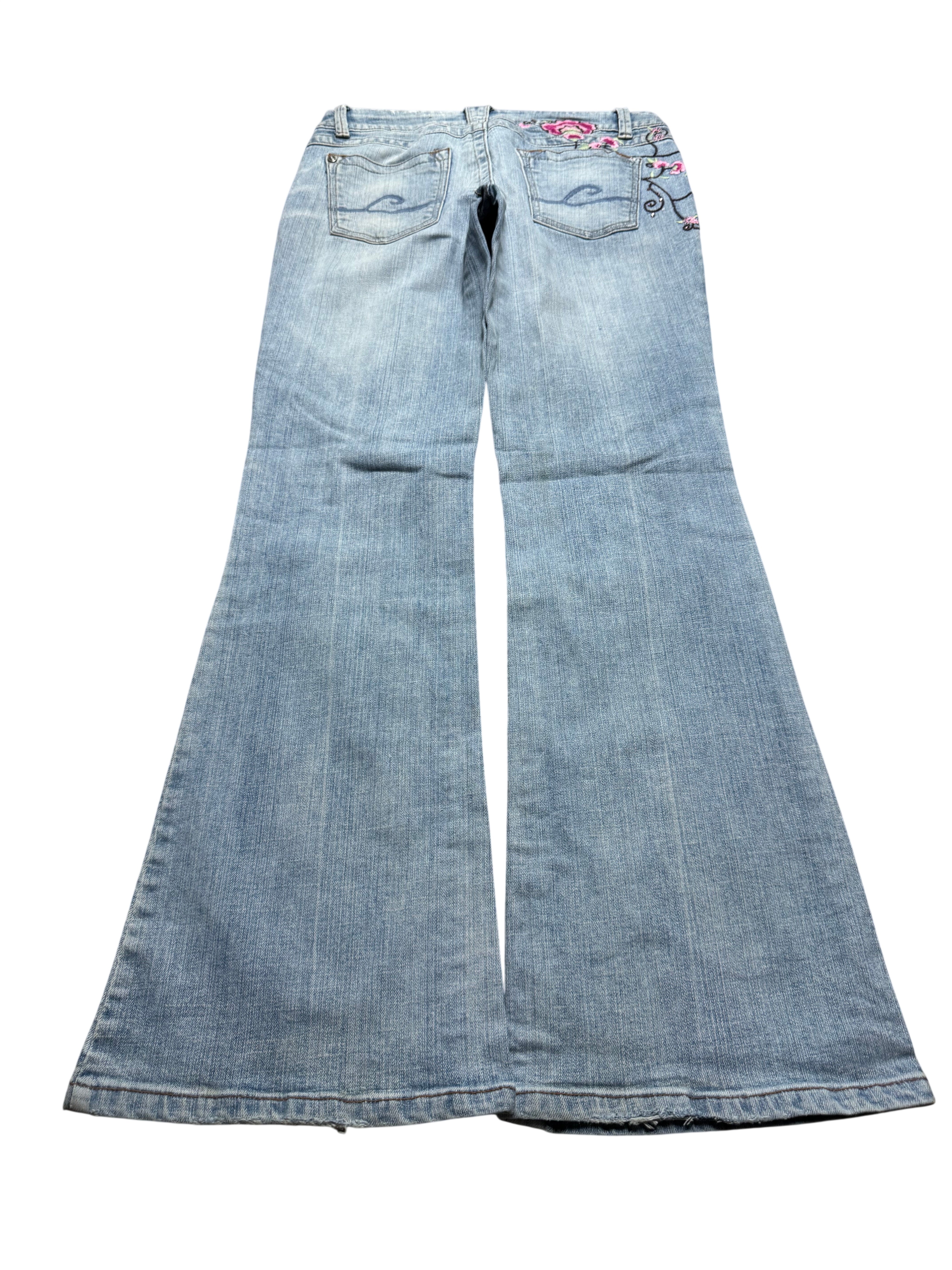 Y2K BOOTCUT WOMEN LOW WAIST JEANS (562)