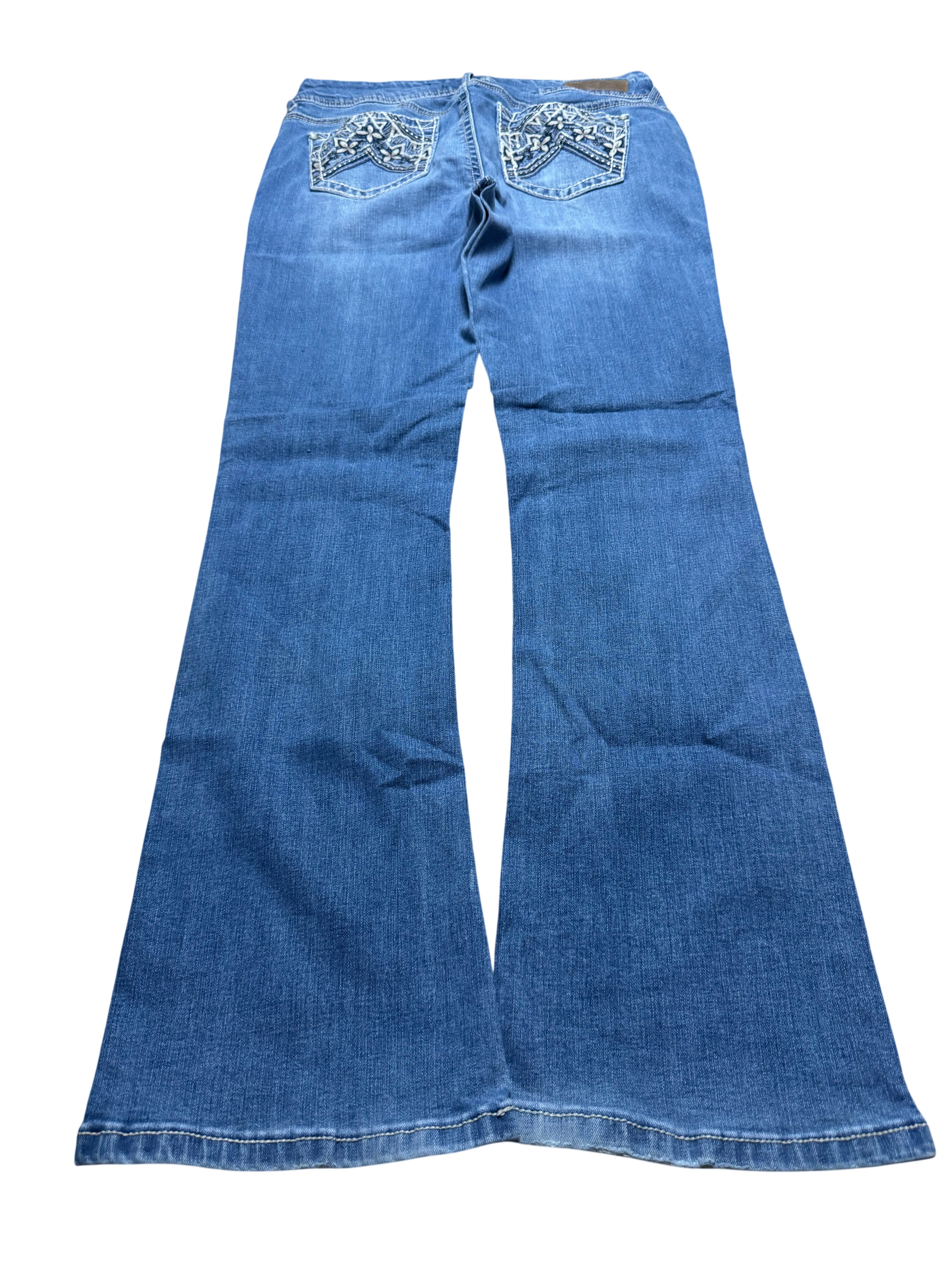 Y2K BOOTCUT WOMEN LOW WAIST JEANS (563)