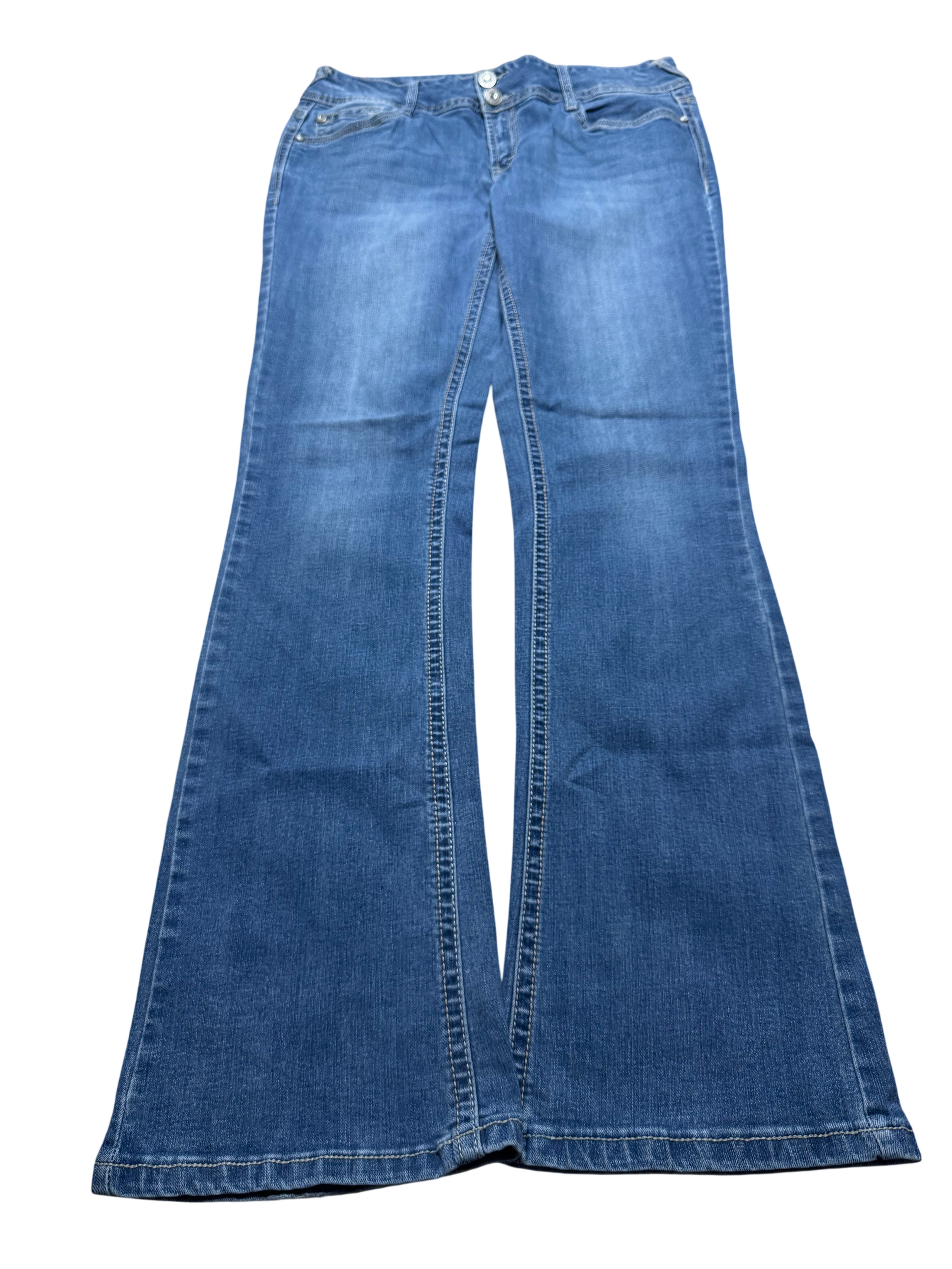 Y2K BOOTCUT WOMEN LOW WAIST JEANS (563)