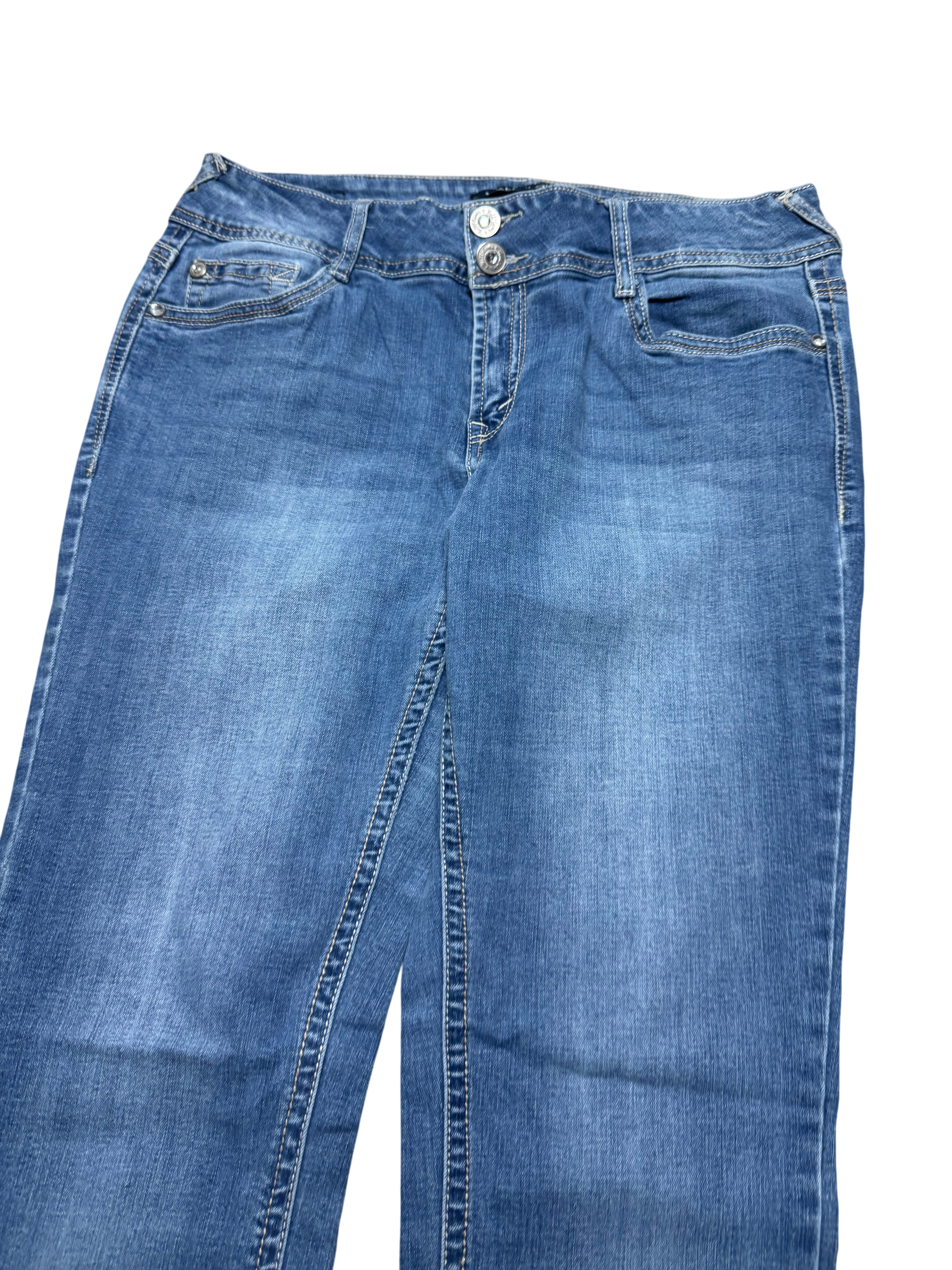 Y2K BOOTCUT WOMEN LOW WAIST JEANS (563)