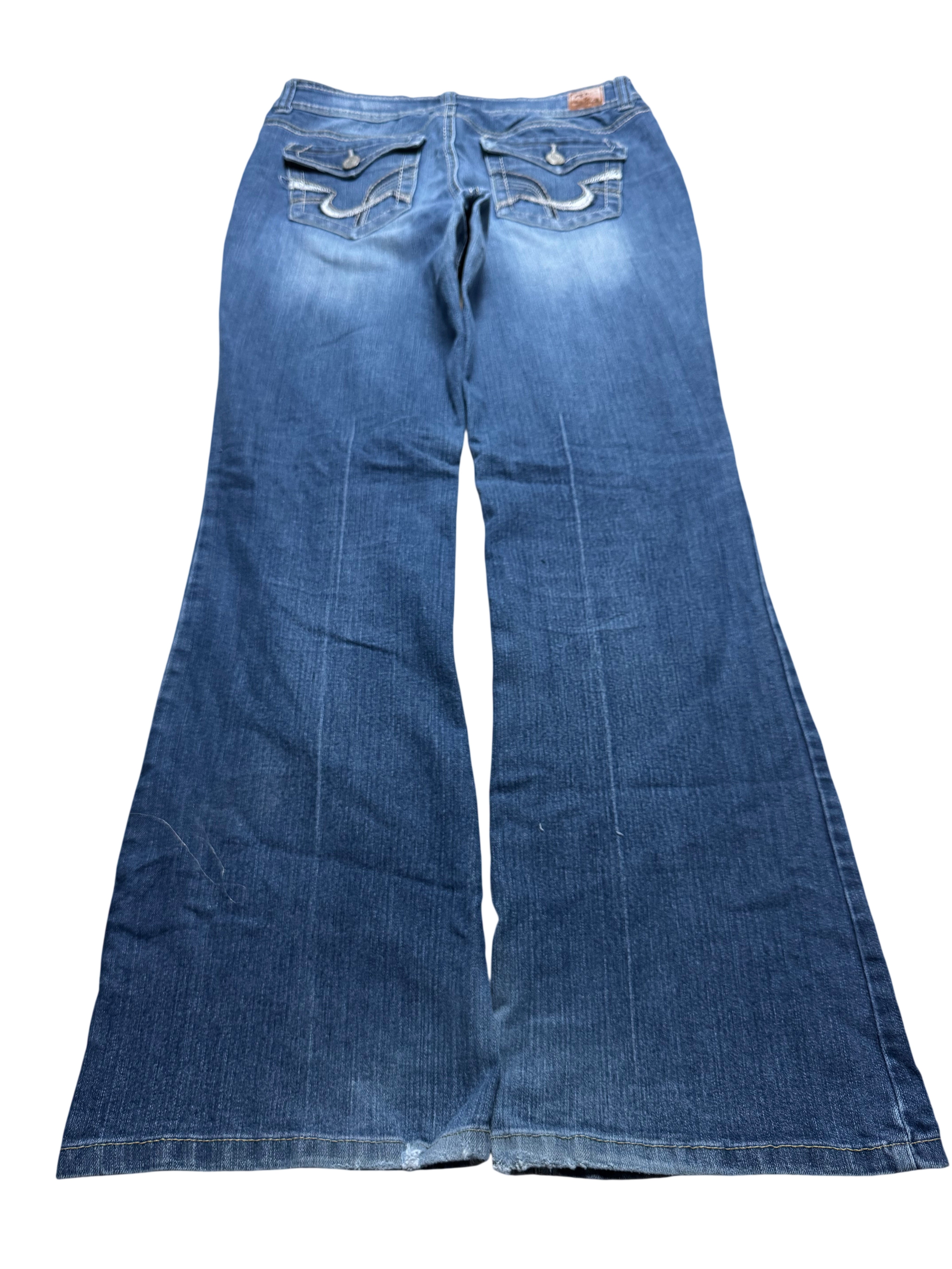 Y2K BOOTCUT WOMEN LOW WAIST JEANS (564)