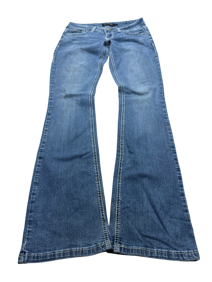 Y2K BOOTCUT WOMEN LOW WAIST JEANS (566)