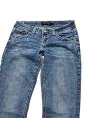 Y2K BOOTCUT WOMEN LOW WAIST JEANS (566)