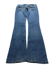 Y2K BOOTCUT WOMEN LOW WAIST JEANS (566)