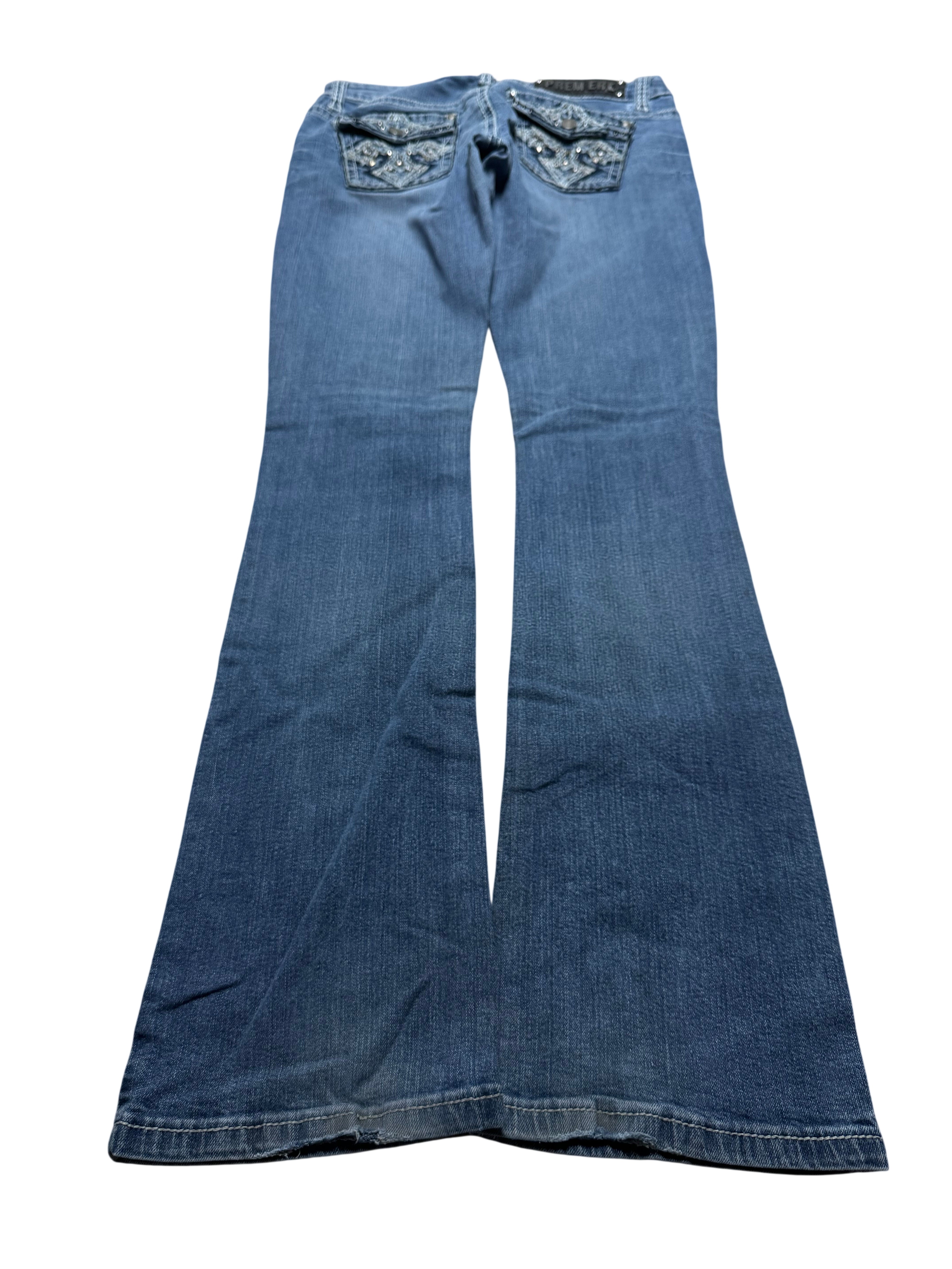 Y2K BOOTCUT WOMEN LOW WAIST JEANS (566)