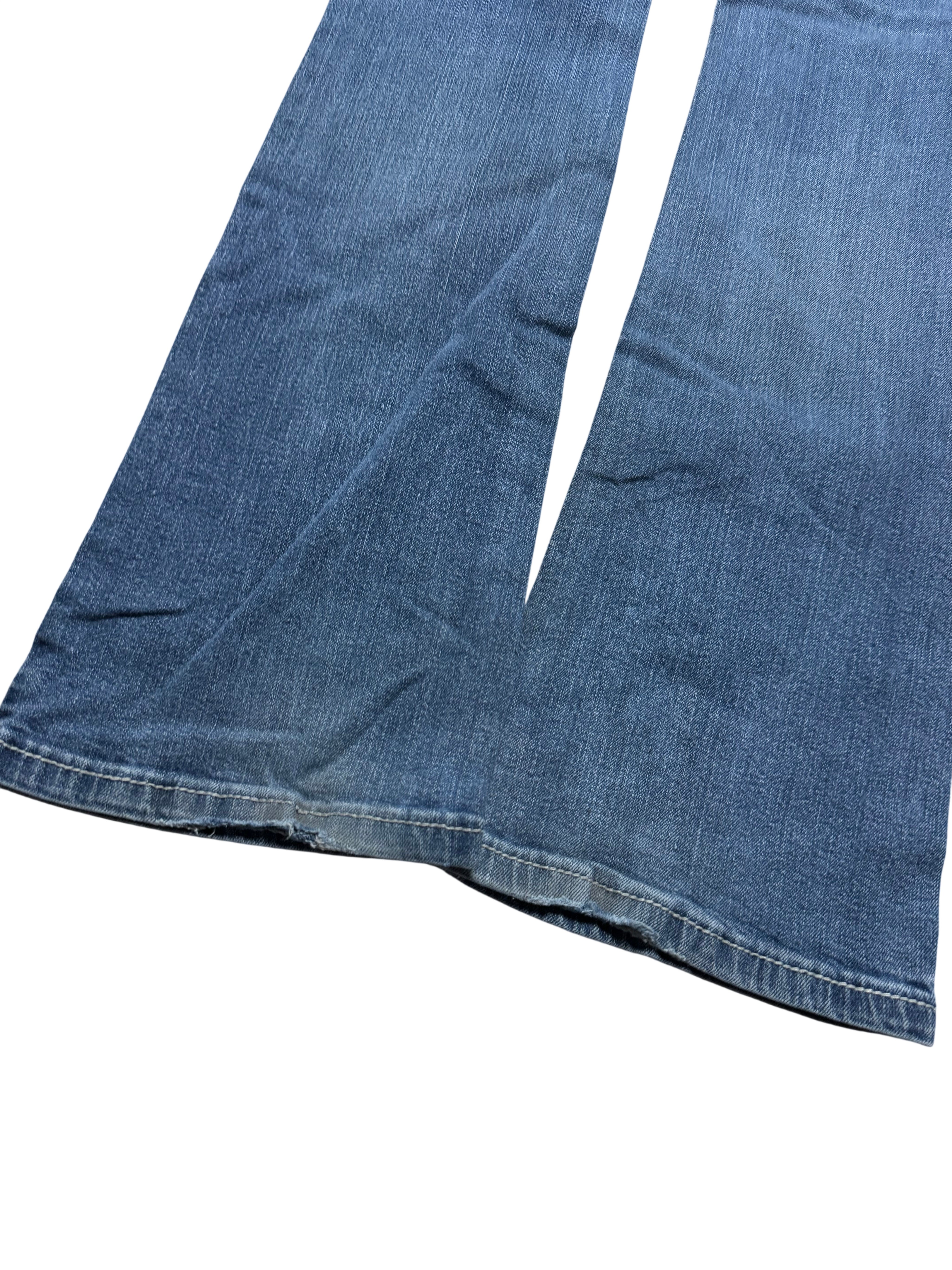 Y2K BOOTCUT WOMEN LOW WAIST JEANS (566)