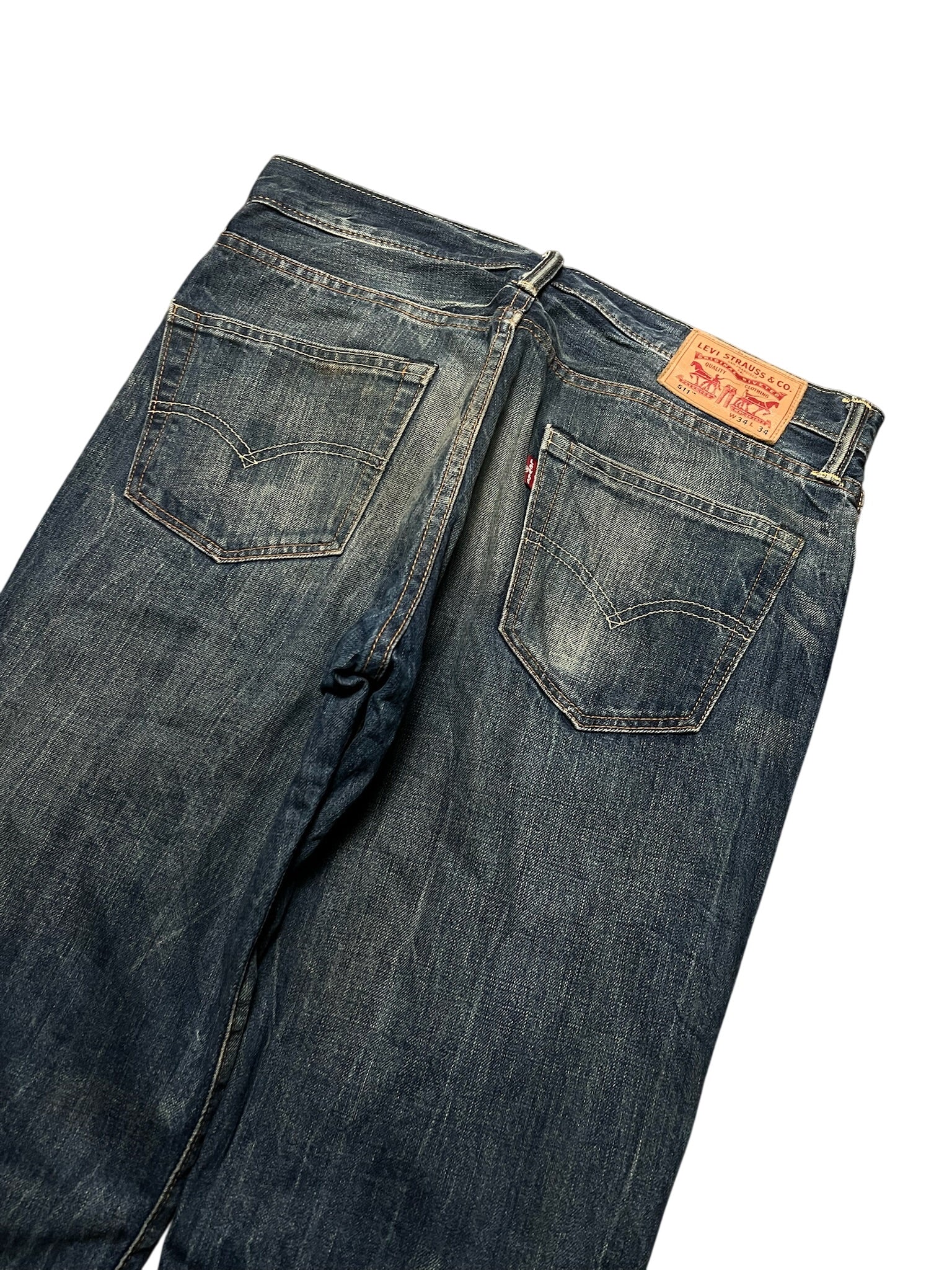 LEVI'S WASHED JEANS (195)