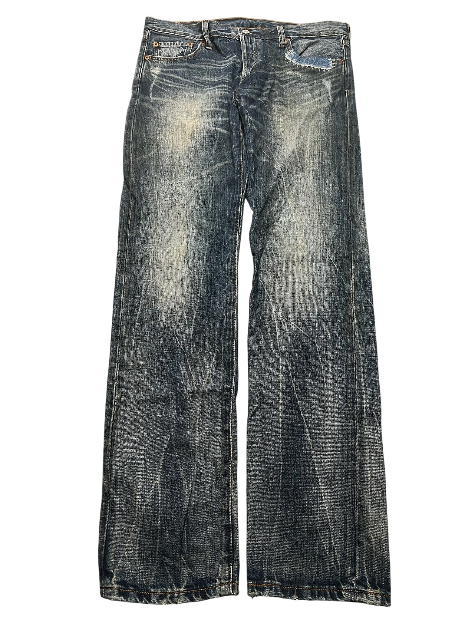 LEVI'S WASHED JEANS (196)