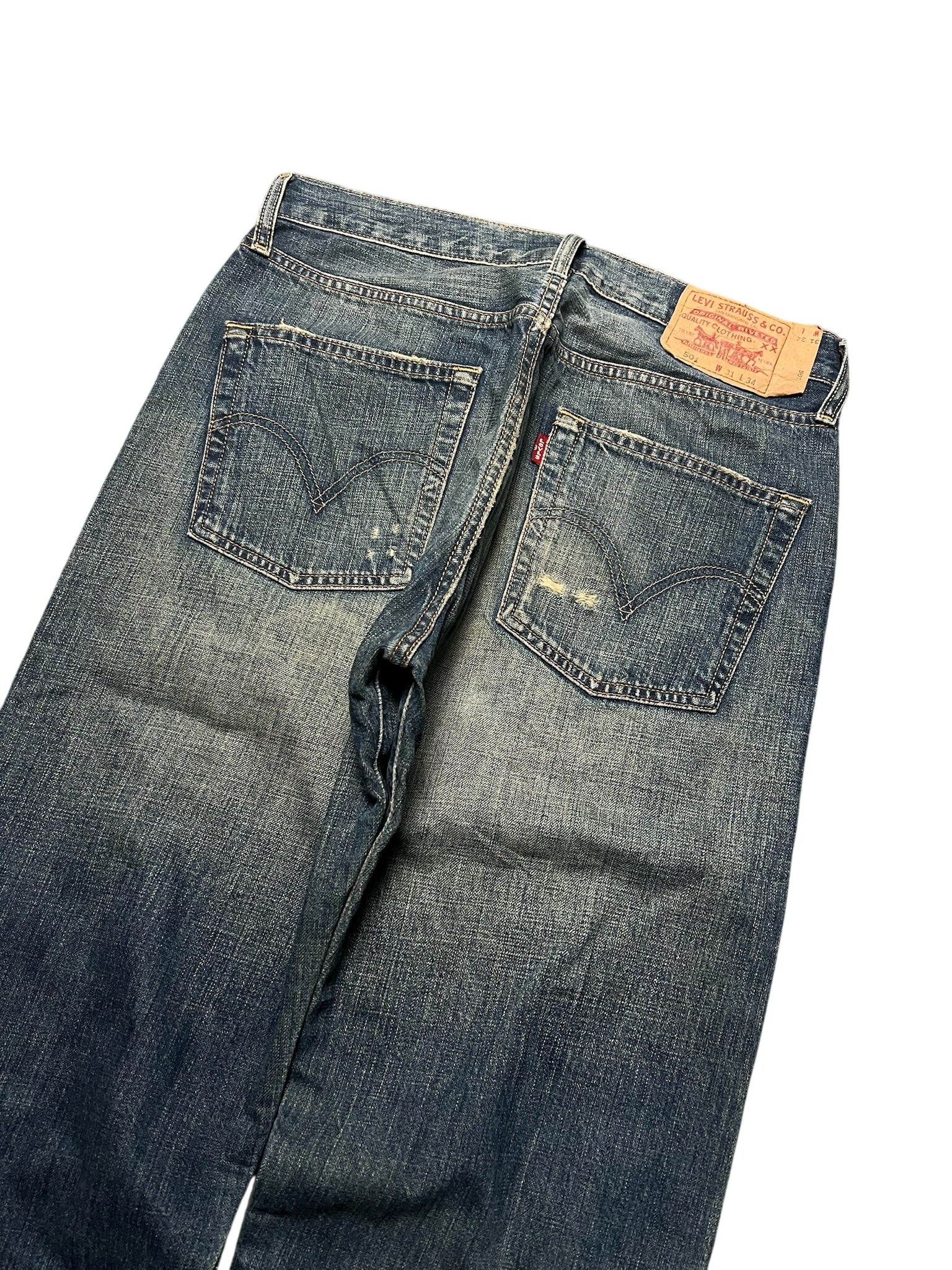 LEVI'S WASHED JEANS (198)
