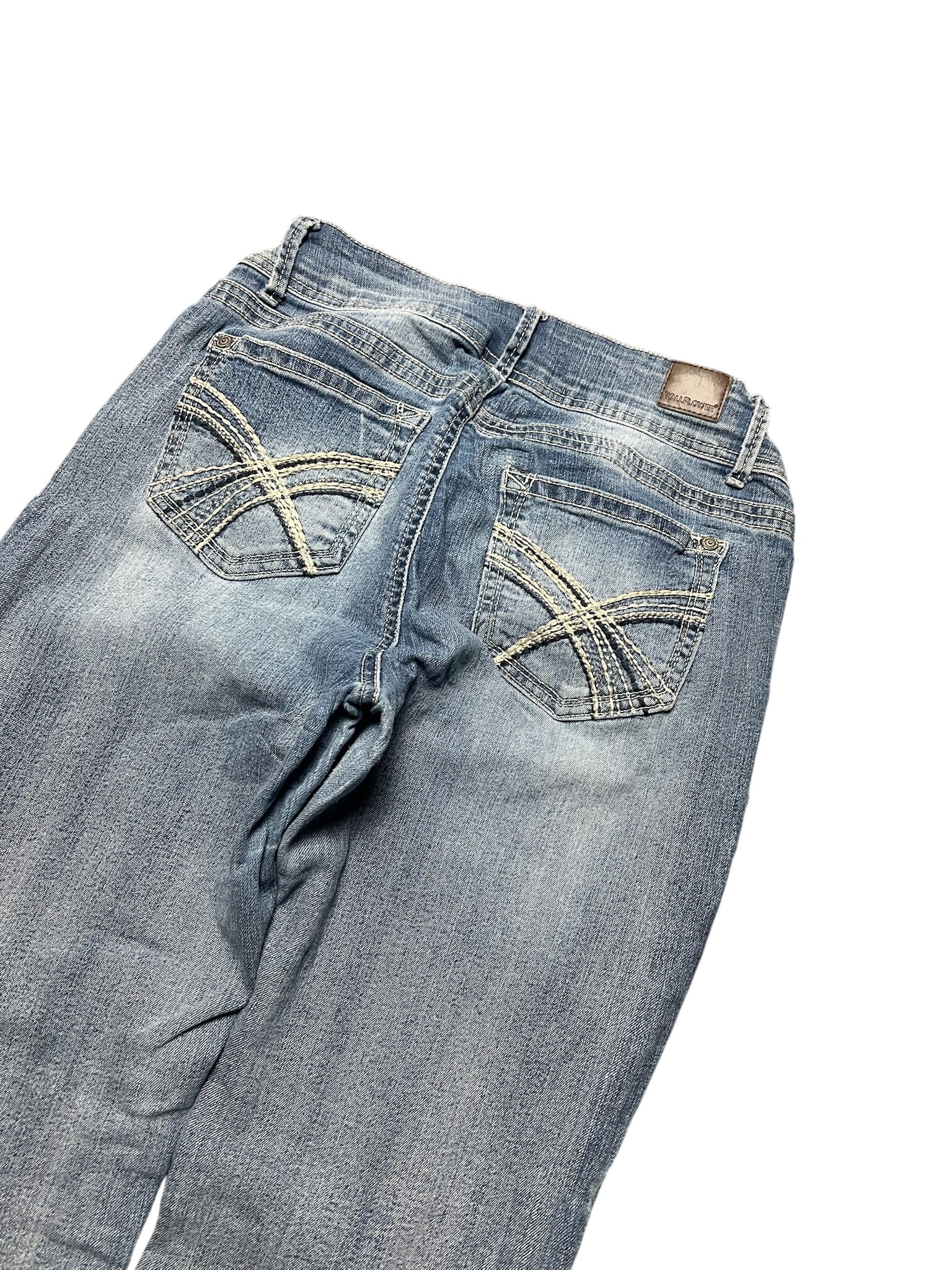 Y2K BOOTCUT WOMEN LOW WAIST JEANS (240)