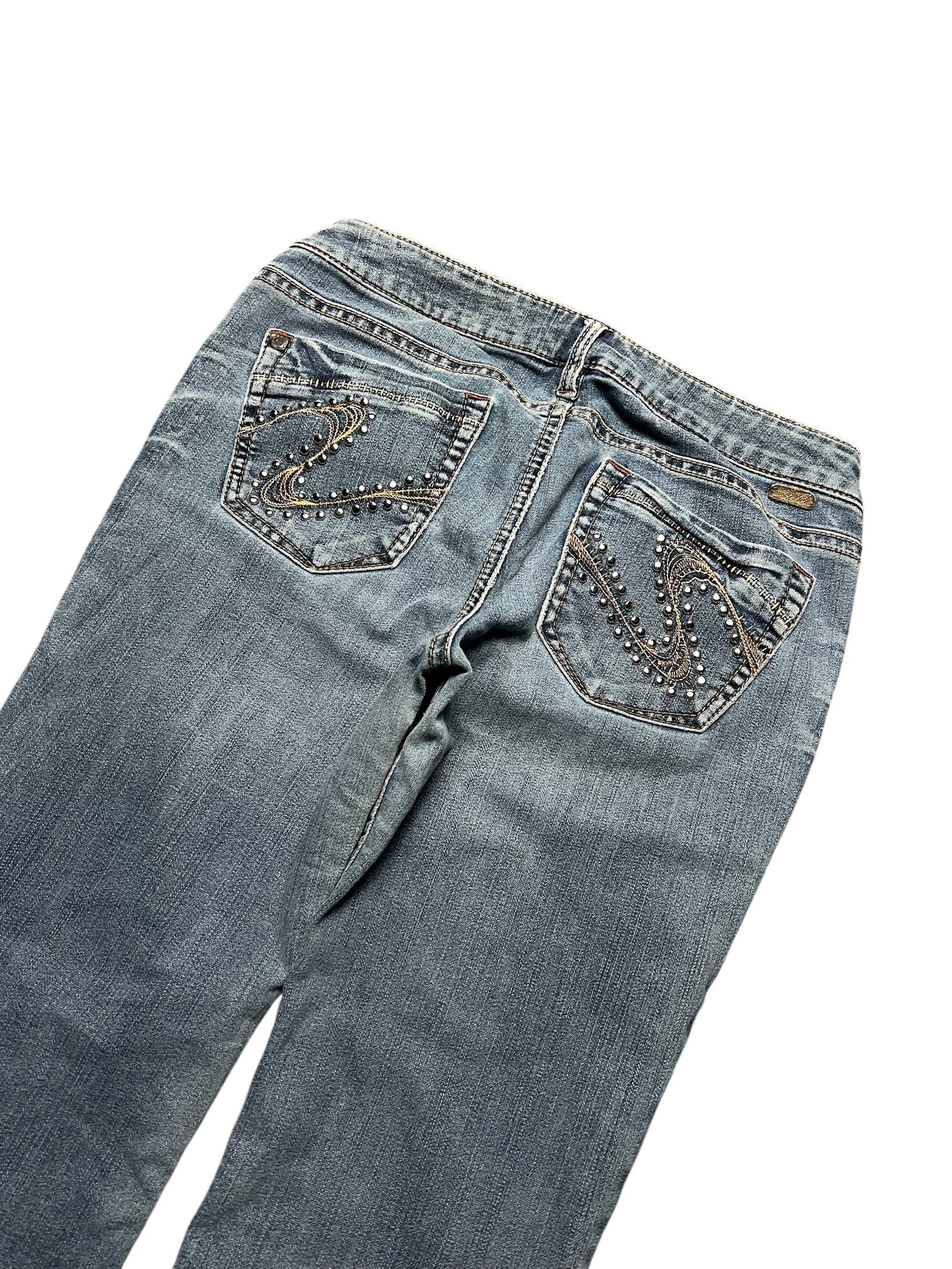 Y2K BOOTCUT WOMEN LOW WAIST JEANS (241)