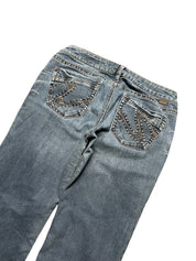 Y2K BOOTCUT WOMEN LOW WAIST JEANS (241)