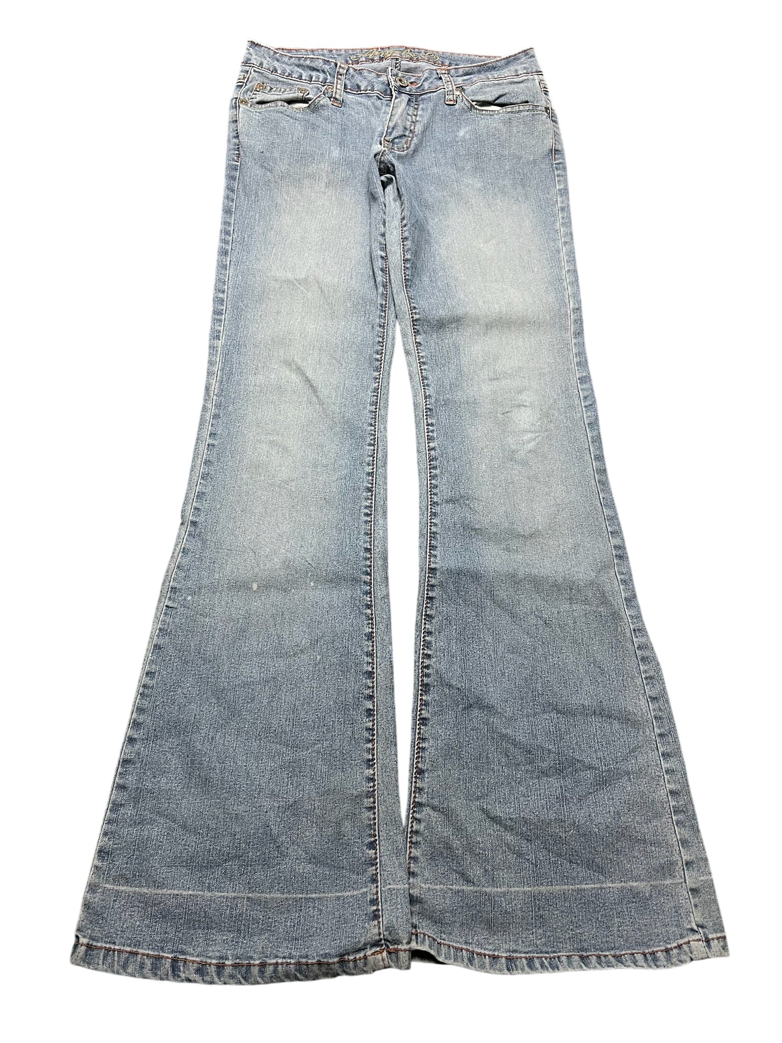Y2K BOOTCUT WOMEN LOW WAIST JEANS (242)