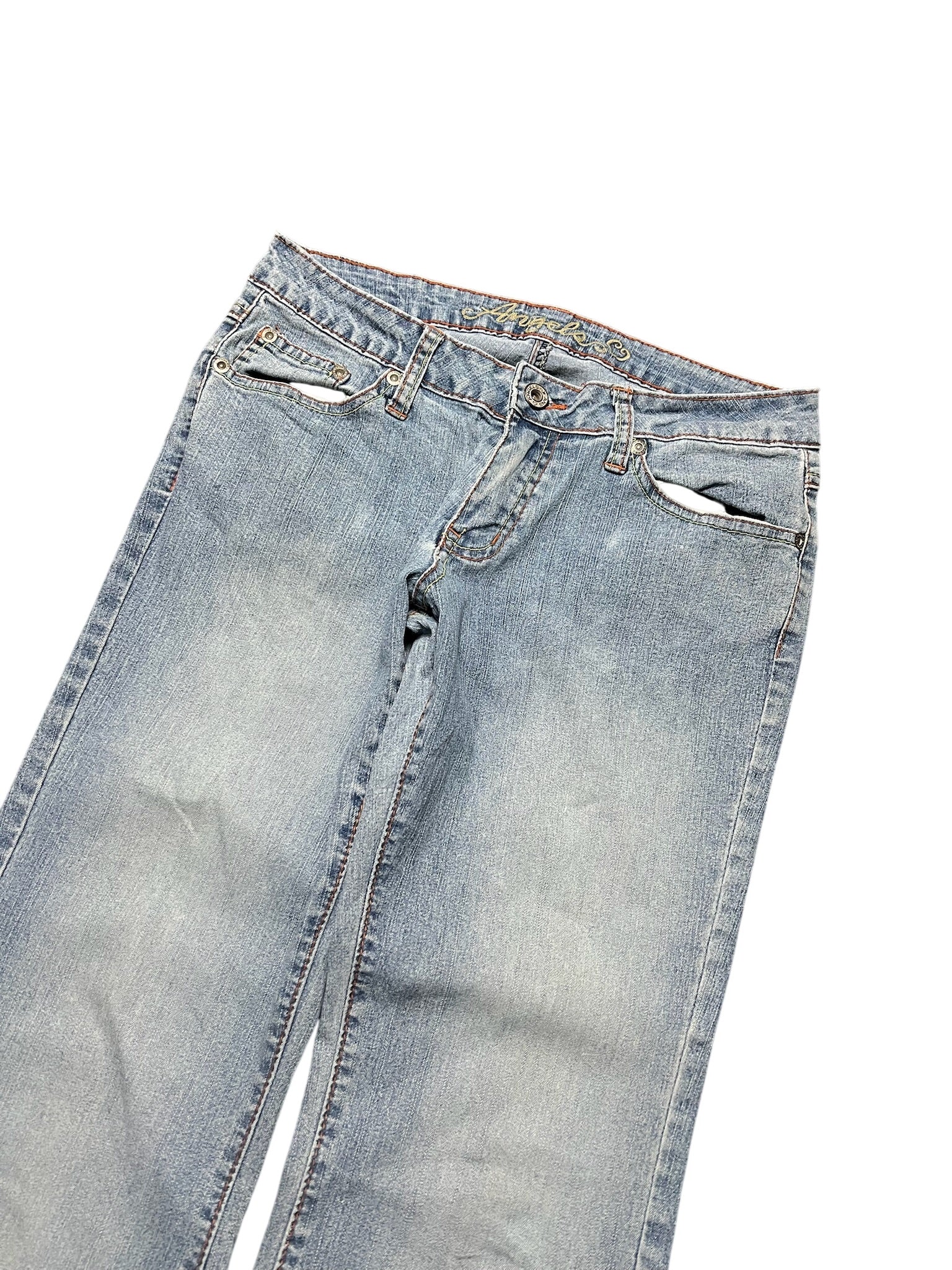 Y2K BOOTCUT WOMEN LOW WAIST JEANS (242)