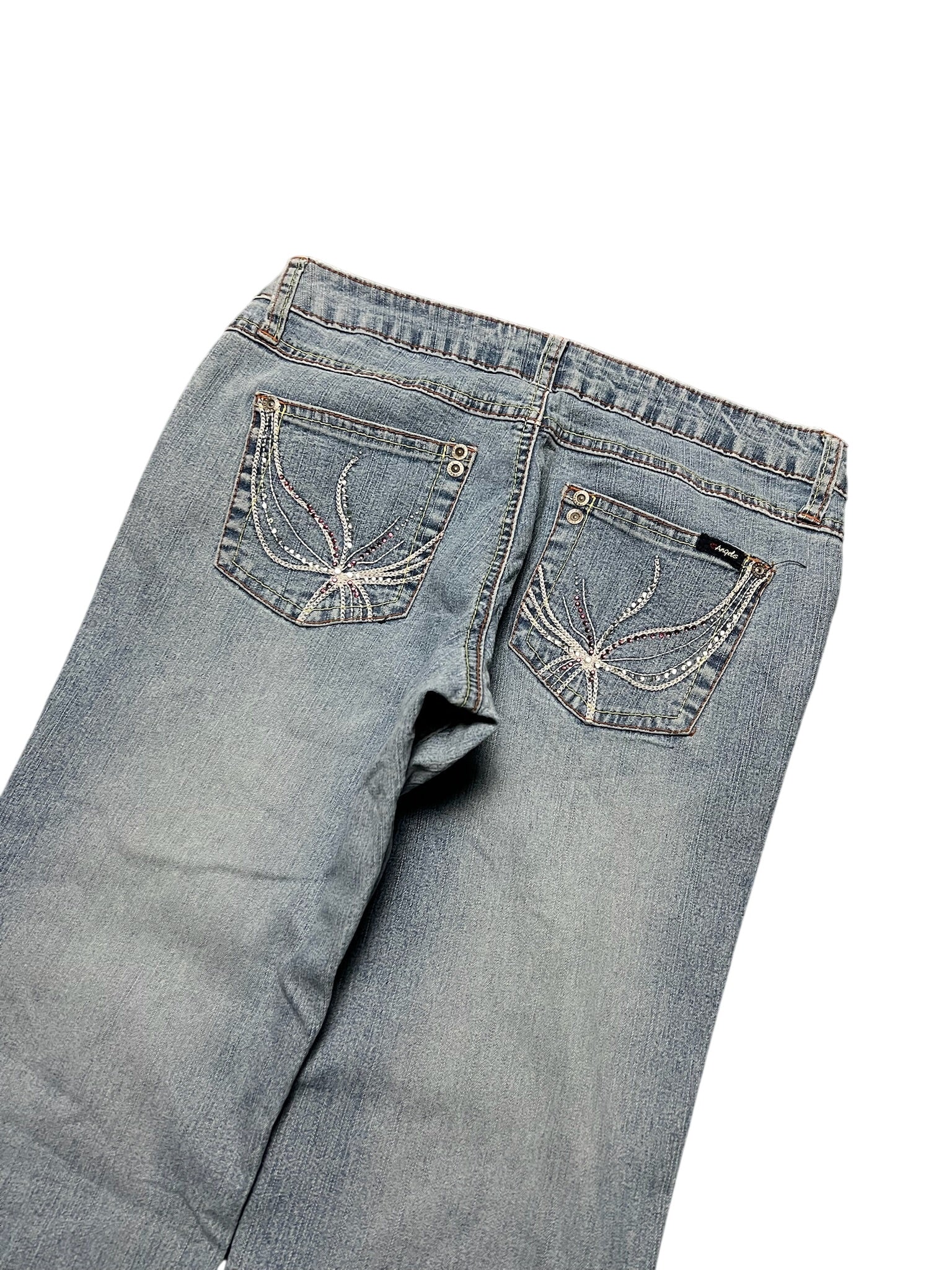Y2K BOOTCUT WOMEN LOW WAIST JEANS (242)