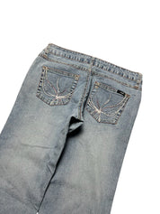 Y2K BOOTCUT WOMEN LOW WAIST JEANS (242)