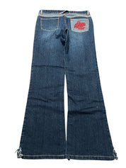 Y2K BOOTCUT WOMEN LOW WAIST JEANS (243)