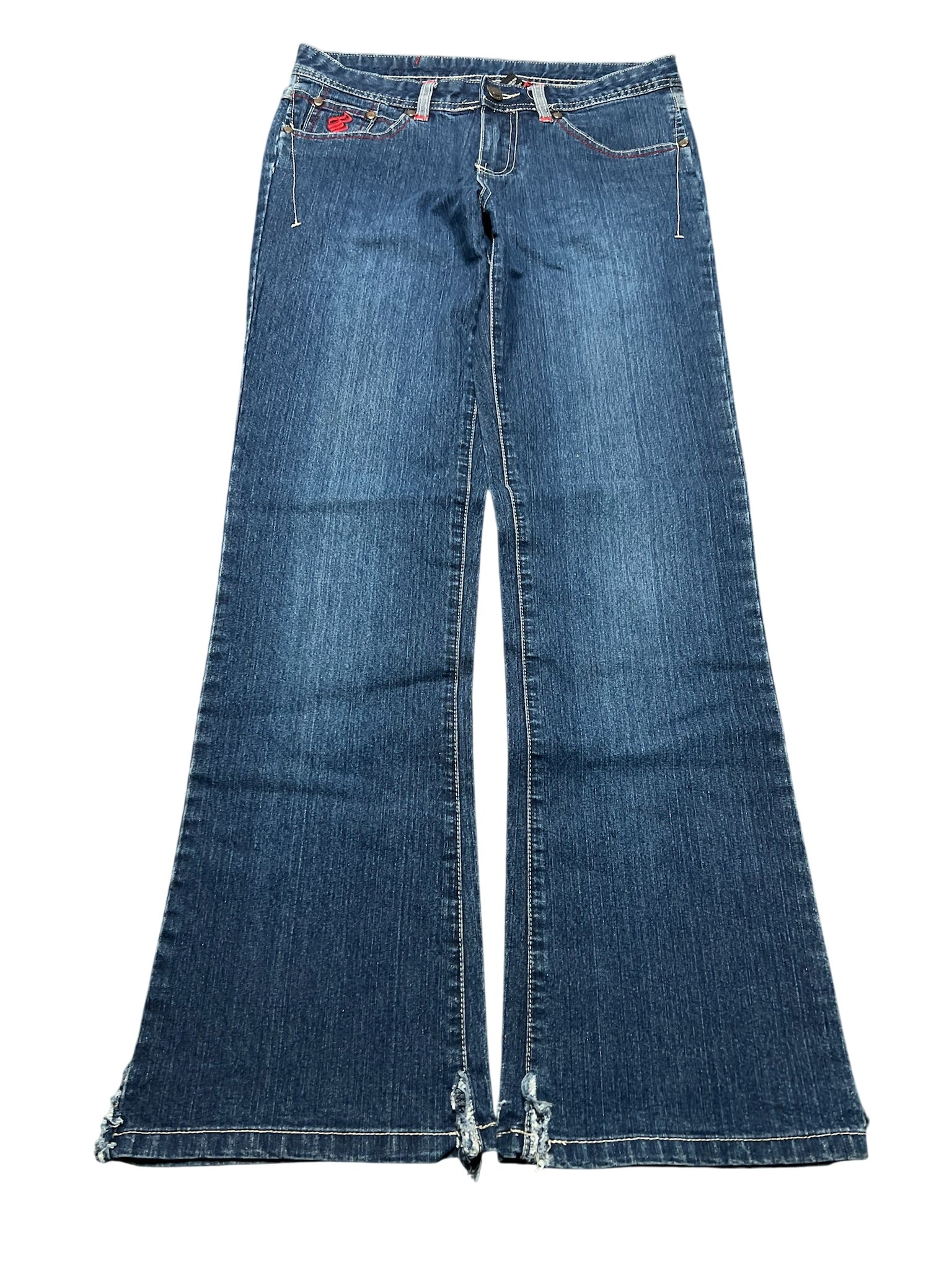 Y2K BOOTCUT WOMEN LOW WAIST JEANS (243)
