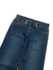 Y2K BOOTCUT WOMEN LOW WAIST JEANS (243)