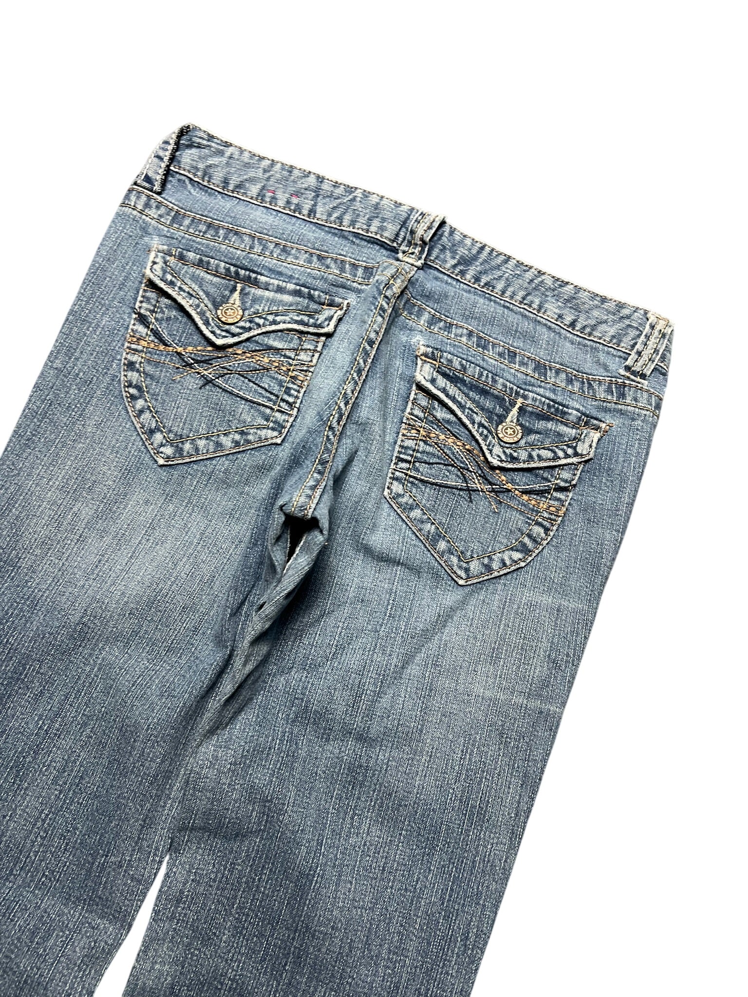 Y2K BOOTCUT WOMEN LOW WAIST JEANS (244)