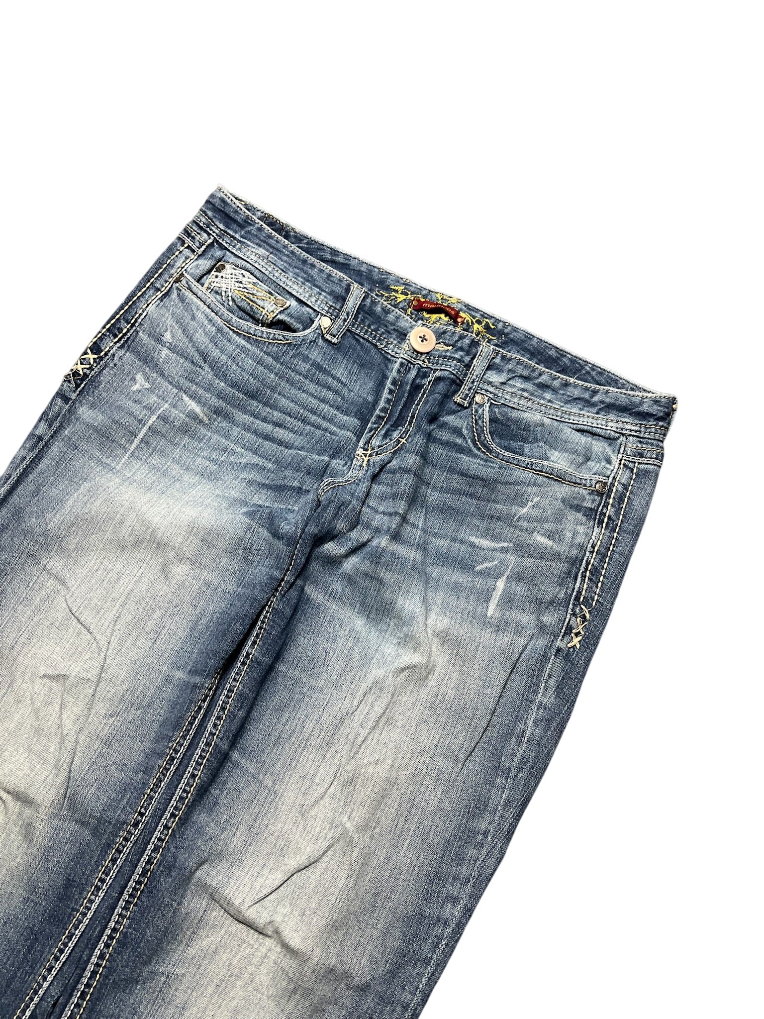 Y2K BOOTCUT WOMEN LOW WAIST JEANS (245)