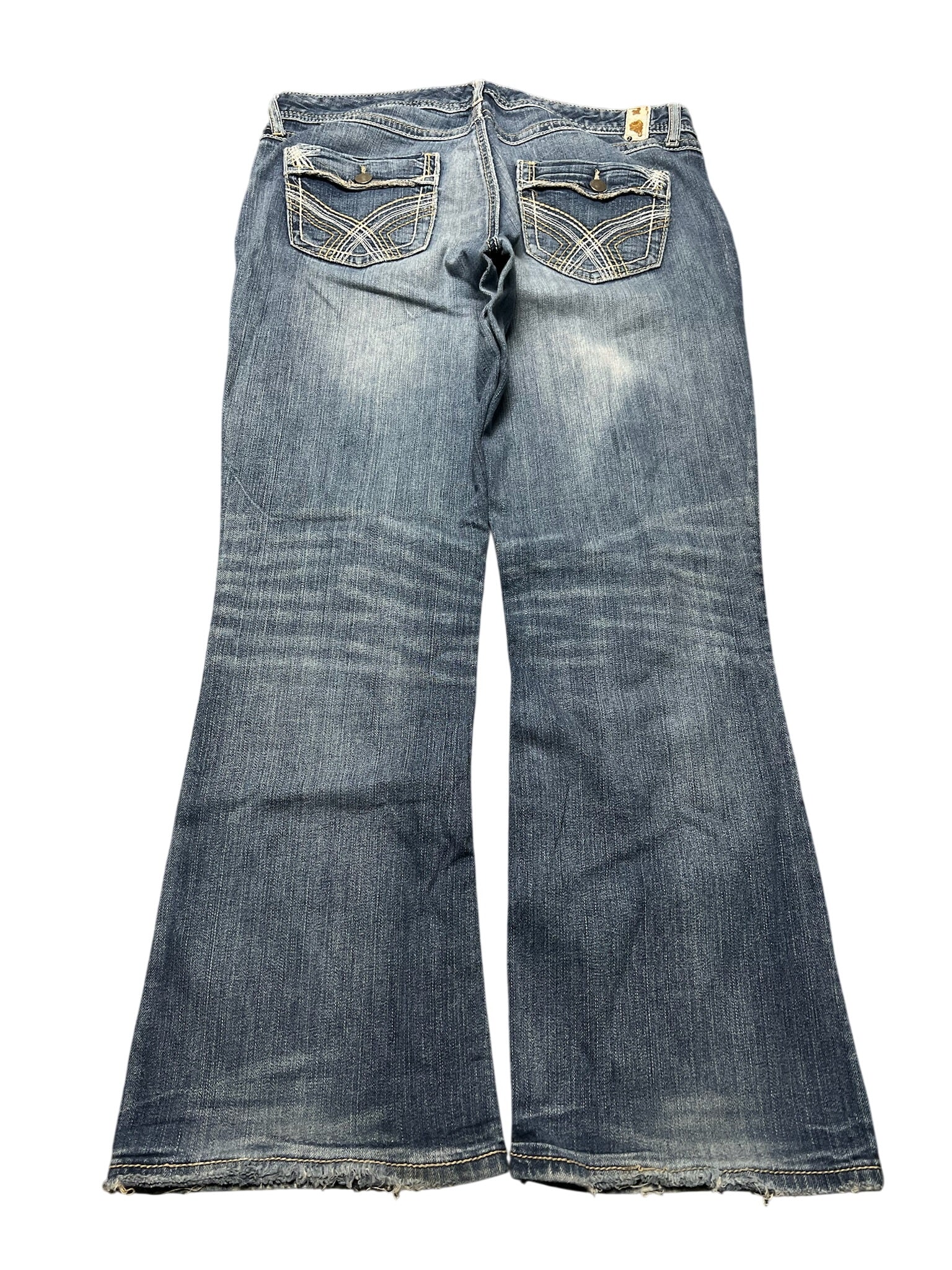 Y2K BOOTCUT WOMEN LOW WAIST JEANS (245)