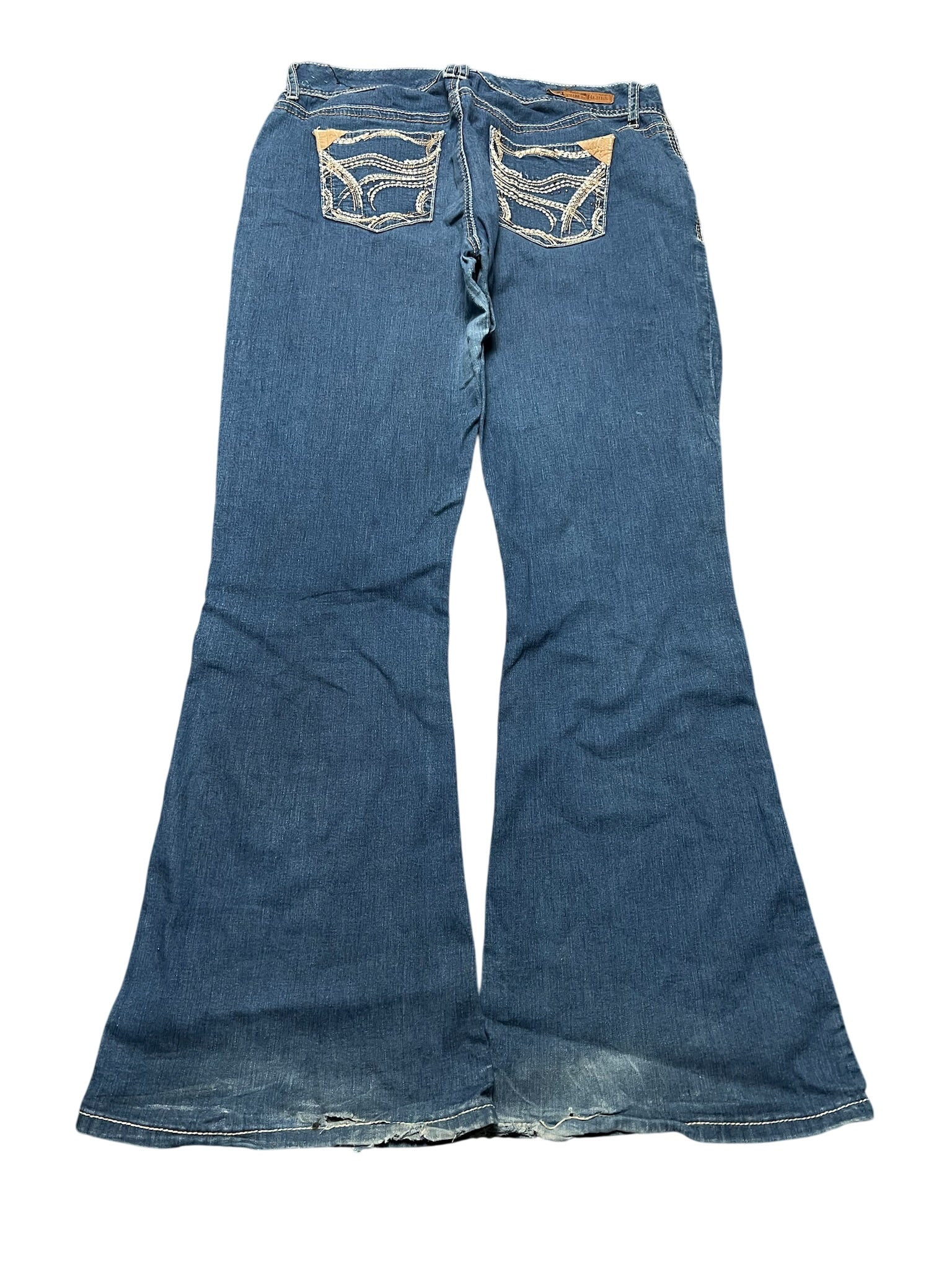 Y2K BOOTCUT WOMEN LOW WAIST JEANS (246)