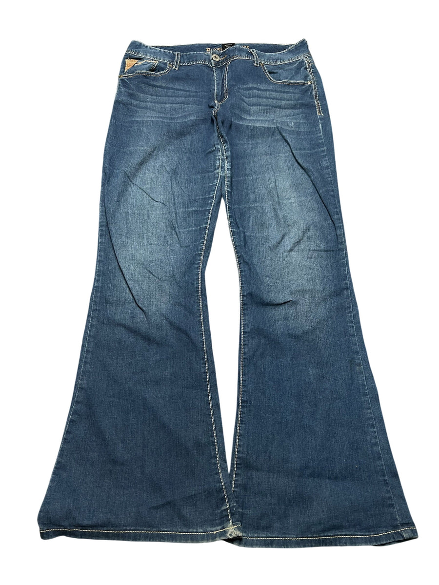 Y2K BOOTCUT WOMEN LOW WAIST JEANS (246)