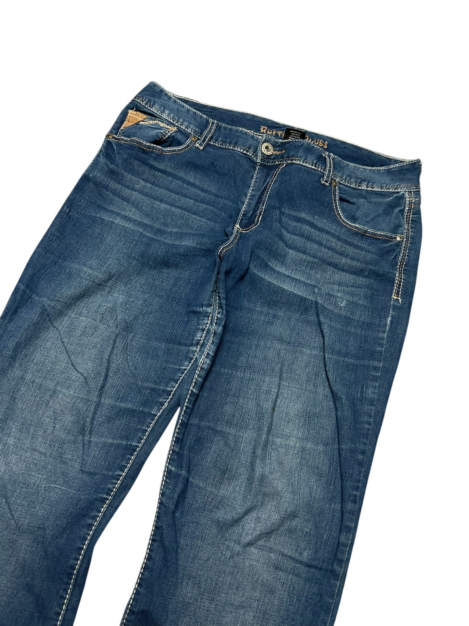 Y2K BOOTCUT WOMEN LOW WAIST JEANS (246)