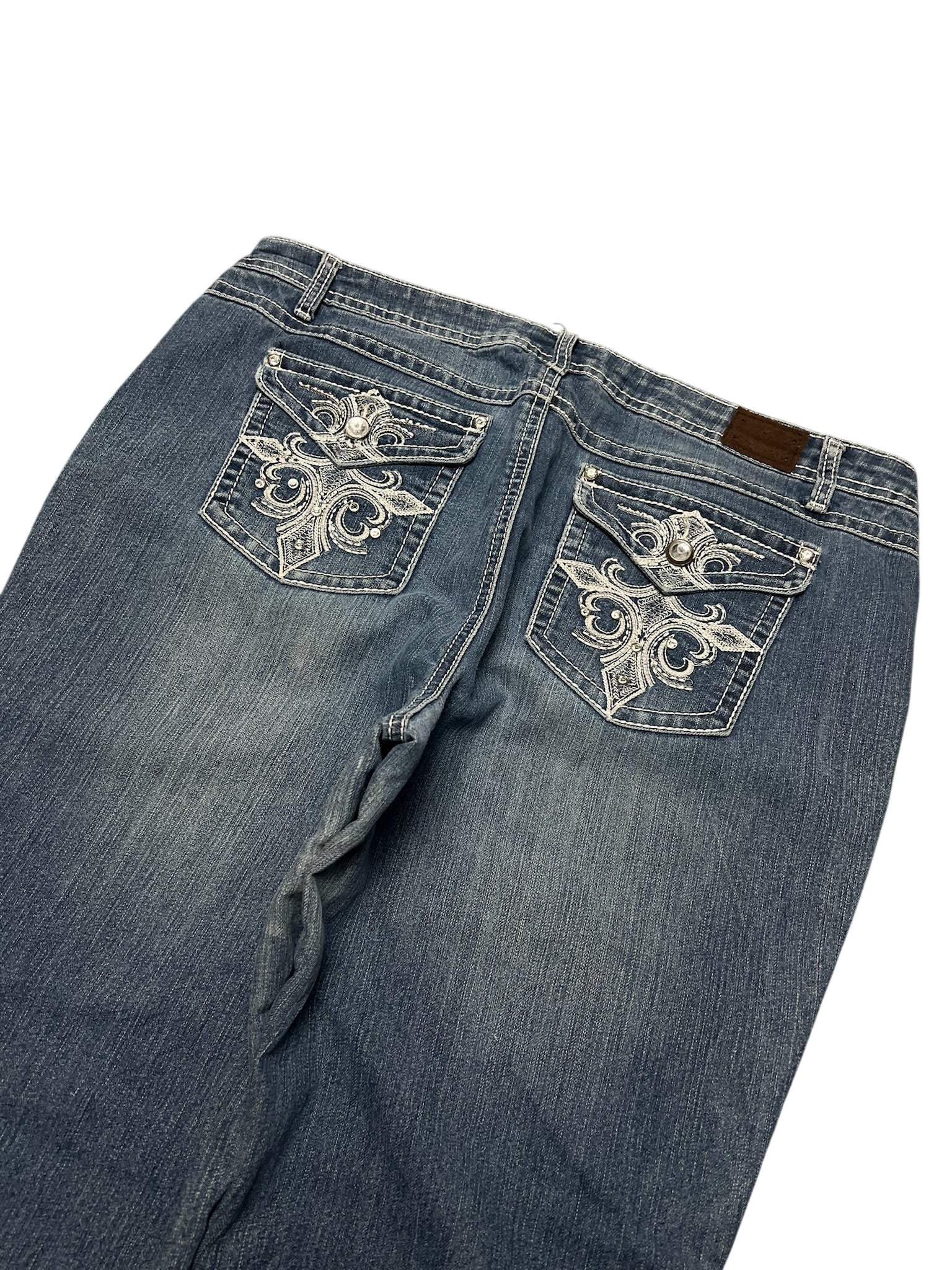 Y2K BOOTCUT WOMEN LOW WAIST JEANS (247)