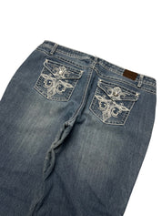 Y2K BOOTCUT WOMEN LOW WAIST JEANS (247)