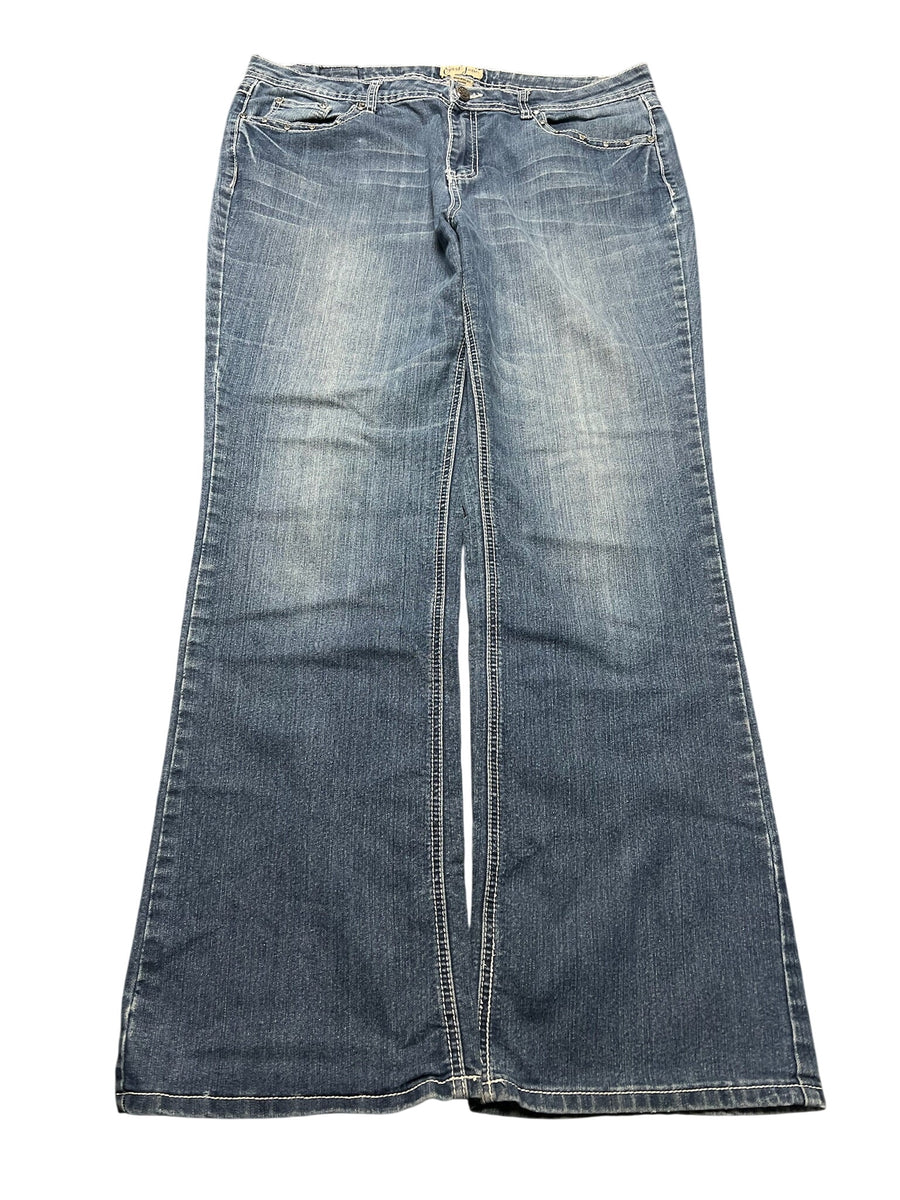 Y2K BOOTCUT WOMEN LOW WAIST JEANS (247)