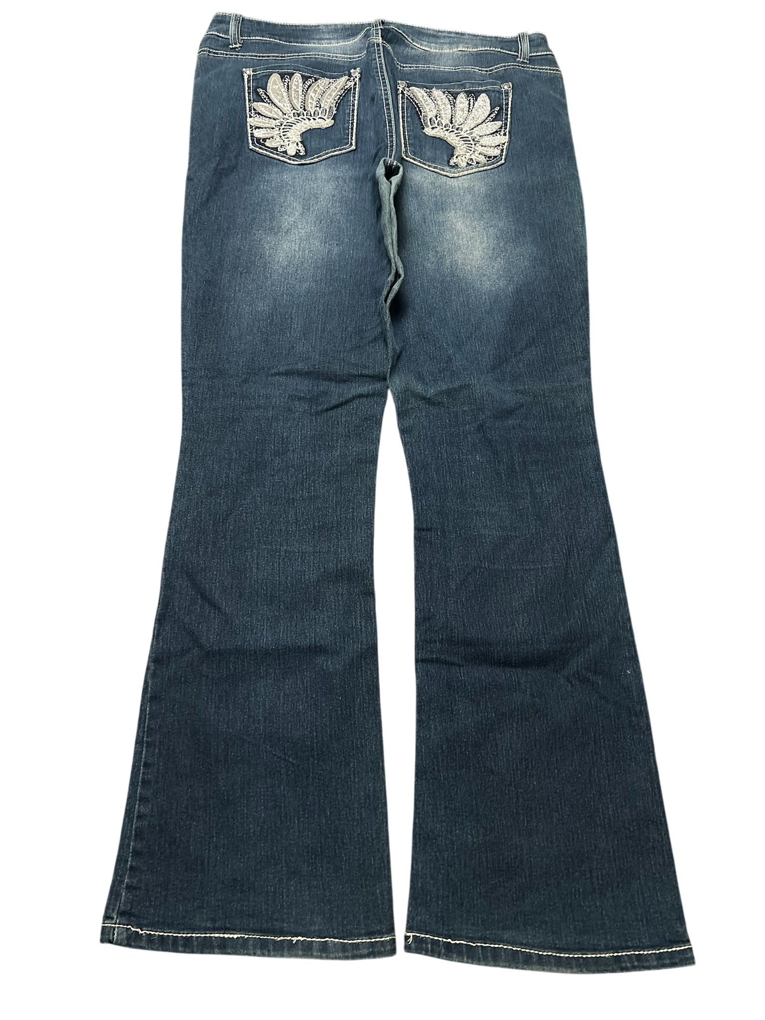 Y2K BOOTCUT WOMEN LOW WAIST JEANS (248)
