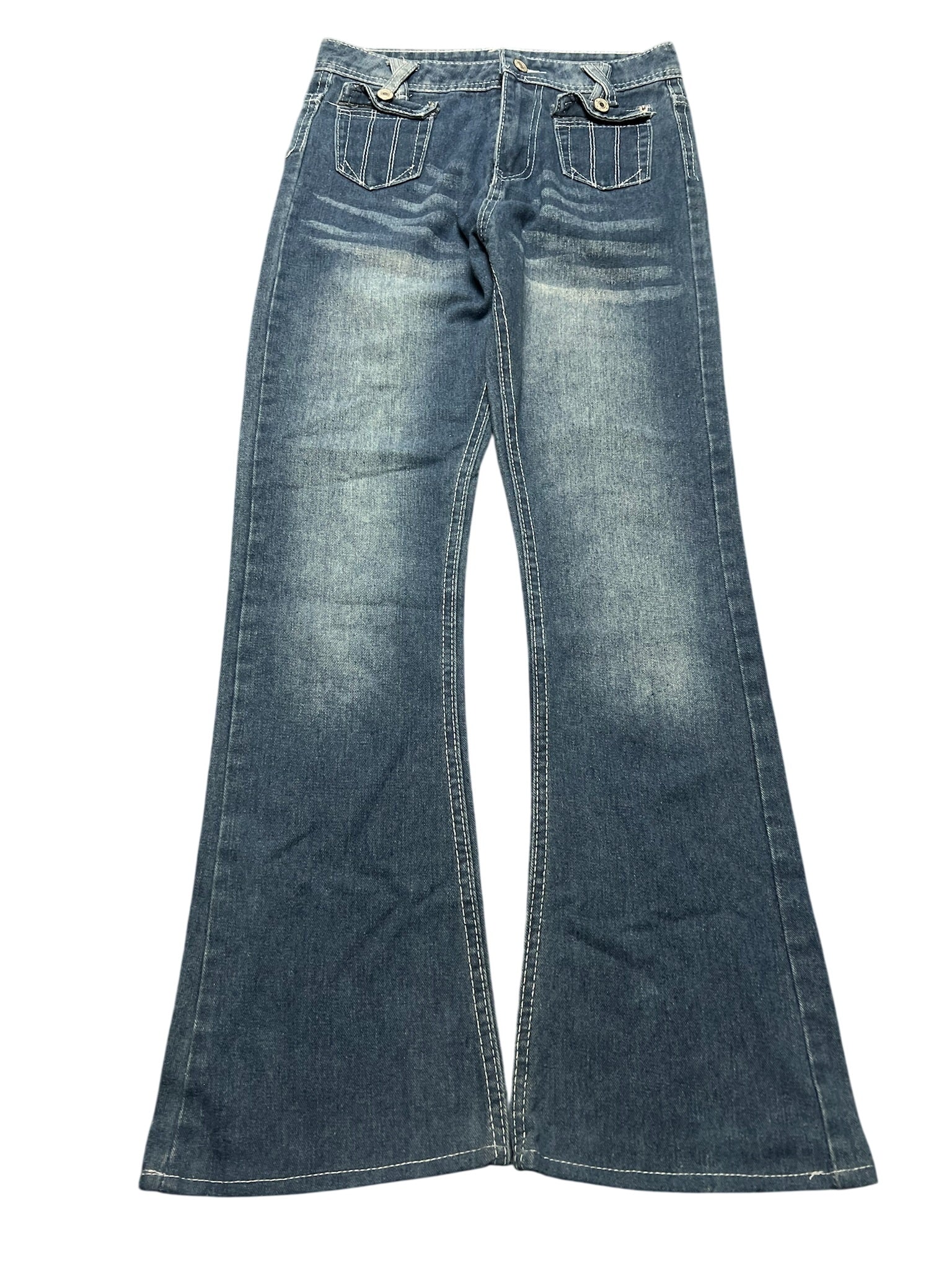 Y2K BOOTCUT WOMEN LOW WAIST JEANS (249)
