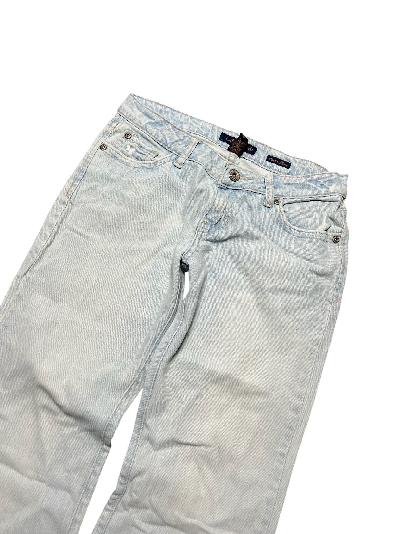 Y2K BOOTCUT WOMEN LOW WAIST JEANS (341)
